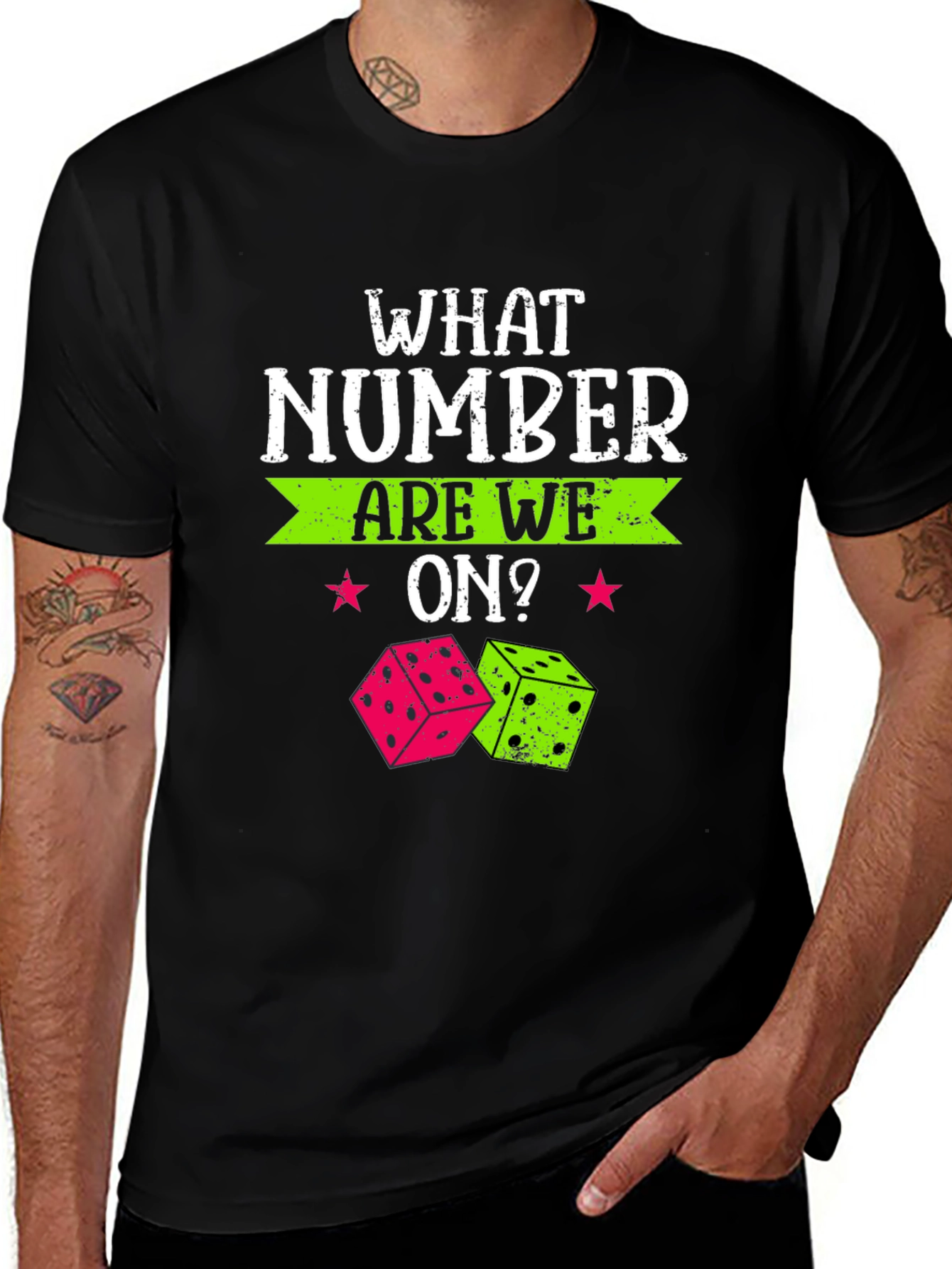 Variant 19 of What Number Are We On? Graphic Tee