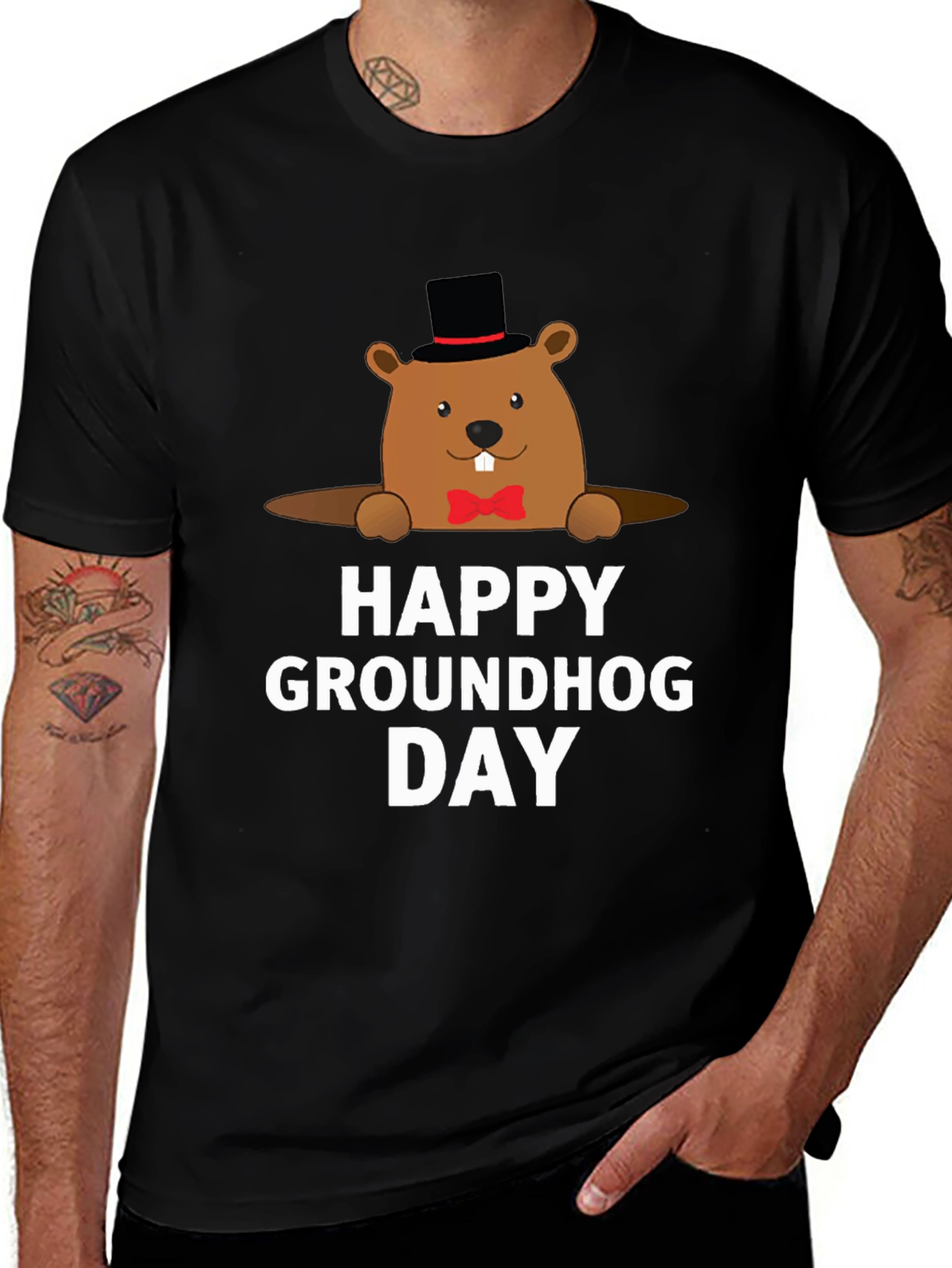 Variant 30 of Happy Groundhog Day T-Shirt
