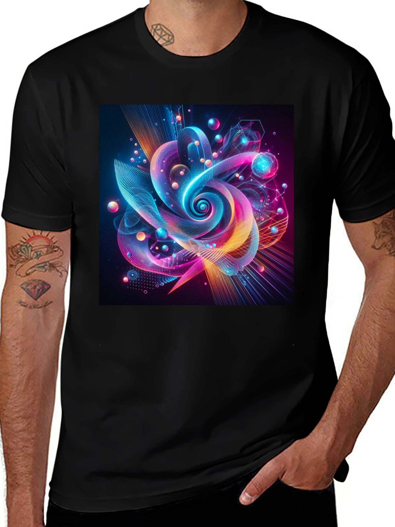 Variant 13 of Abstract Art Graphic Tee
