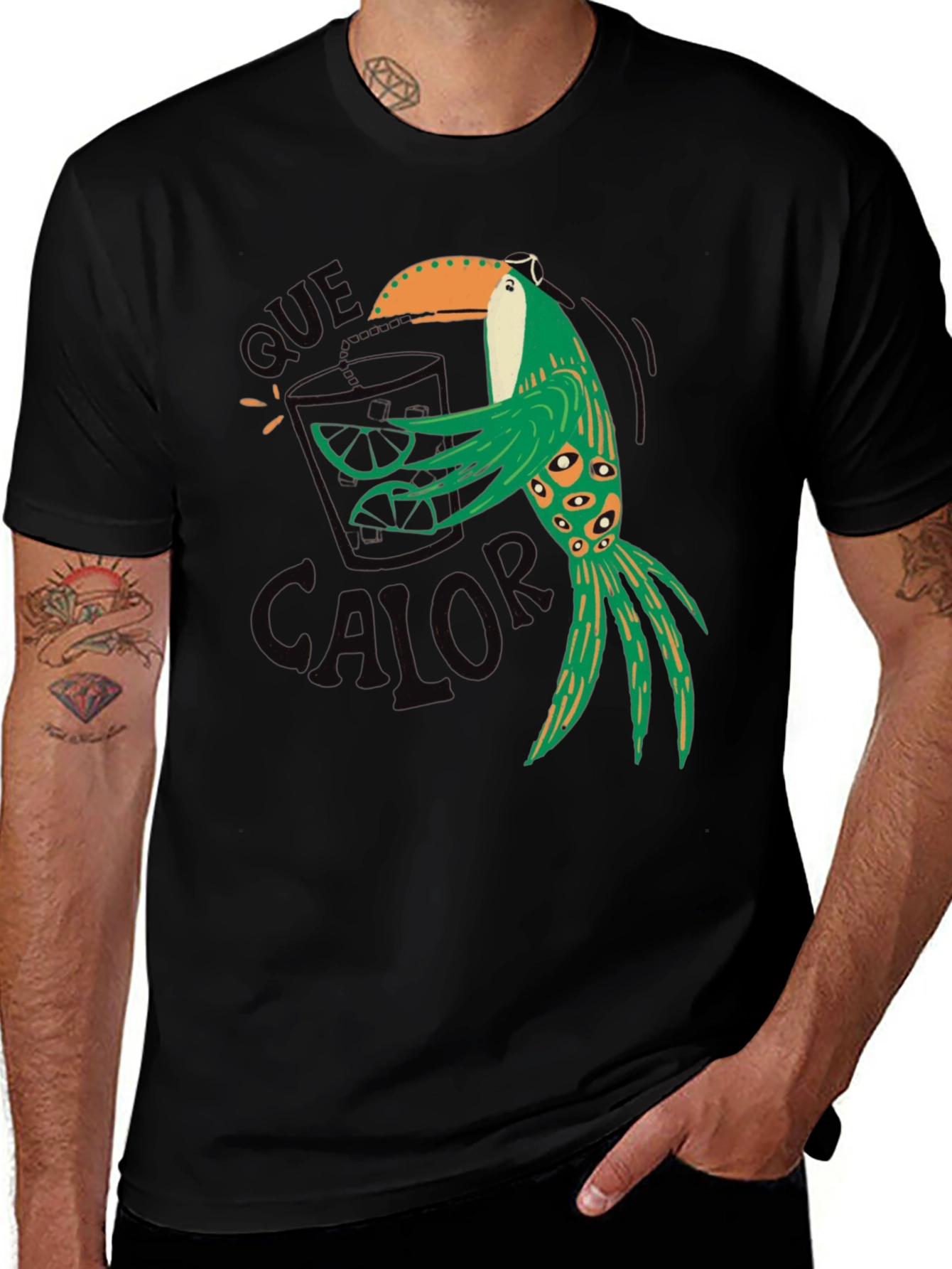 Variant 24 of Tropical Toucan T-Shirt - Que Calor!