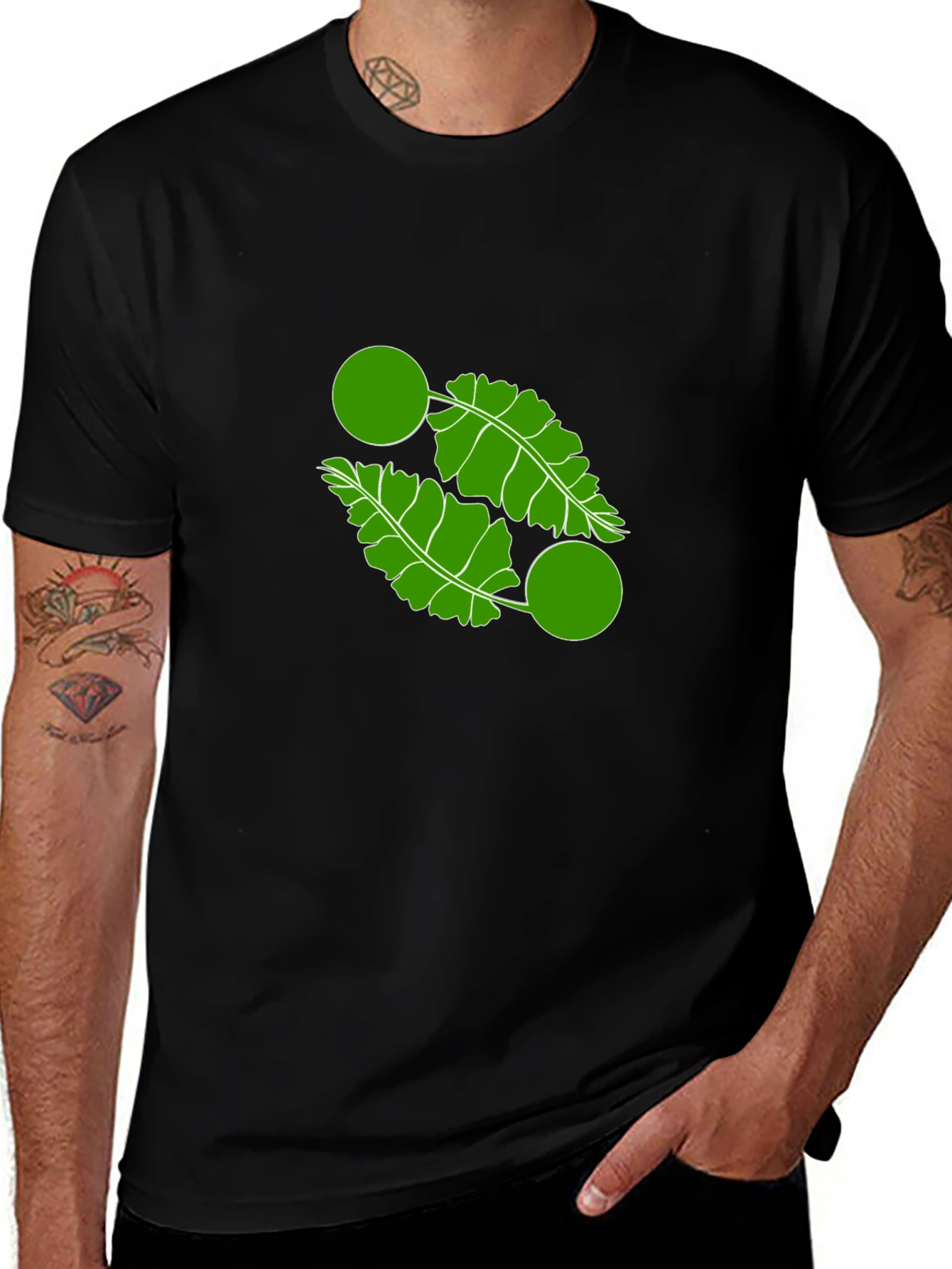 Variant 13 of Green Radish Graphic Tee