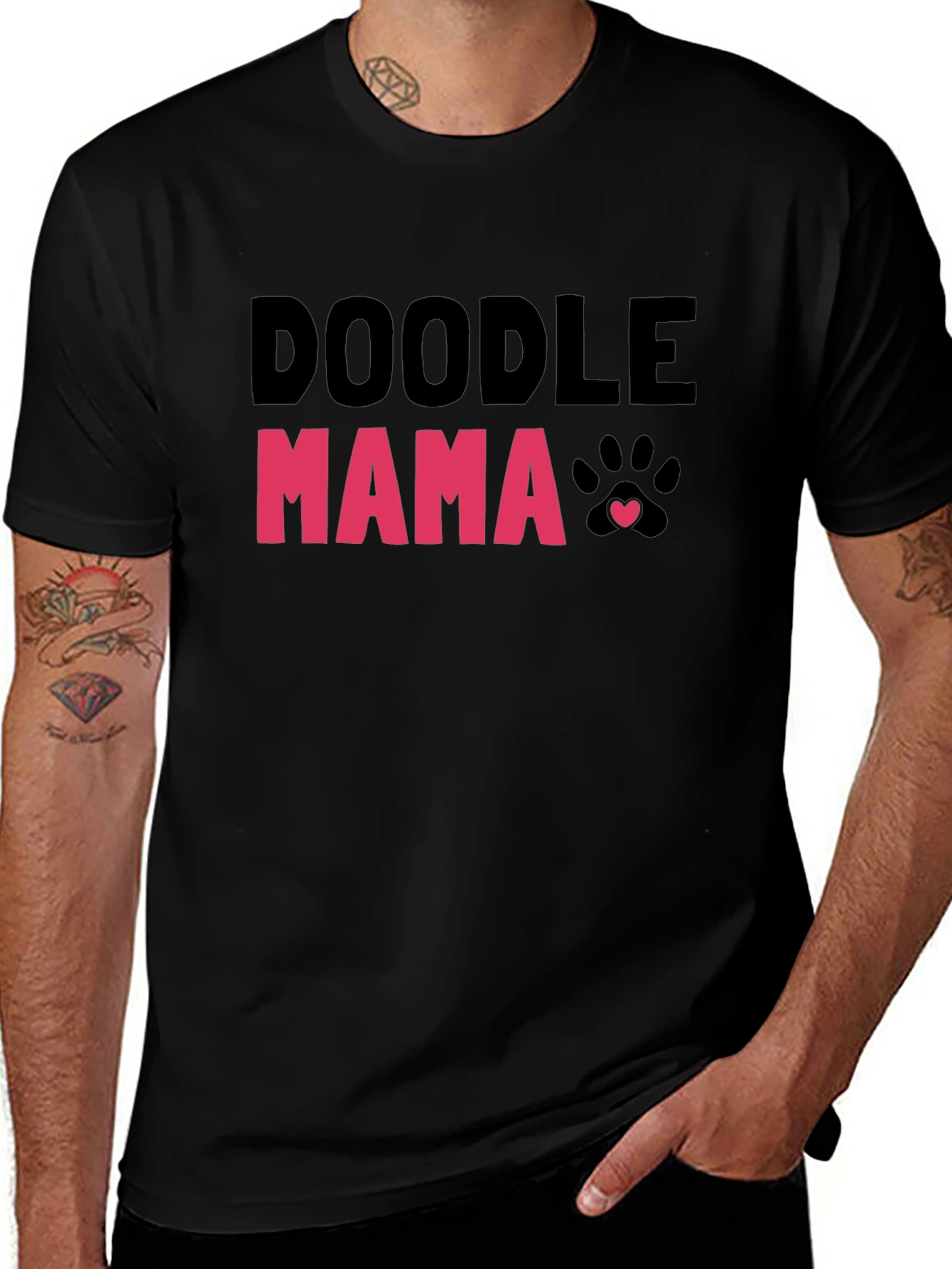 Variant 28 of Doodle Mama T-Shirt - Cute Dog Lover Tee