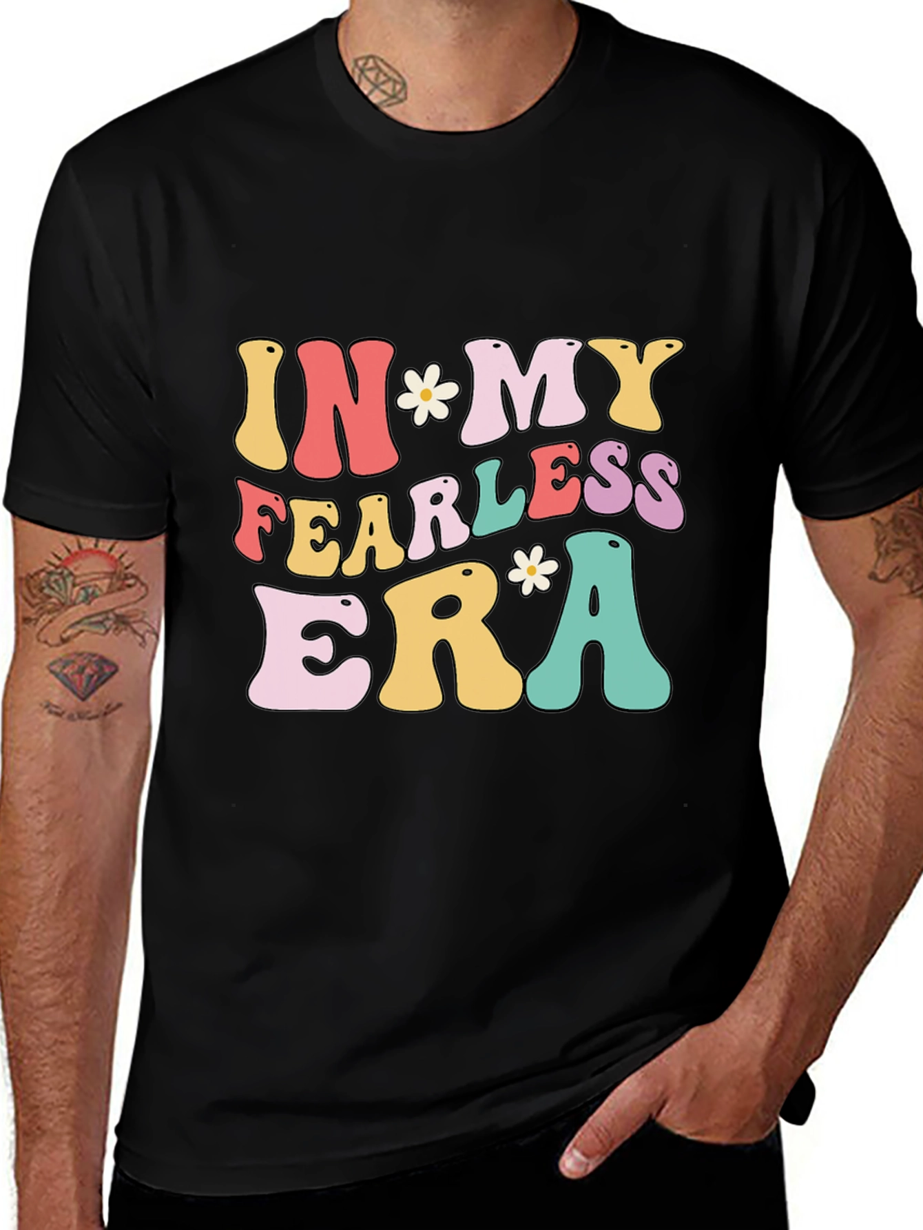 Variant 7 of In My Fearless Era Black T-Shirt
