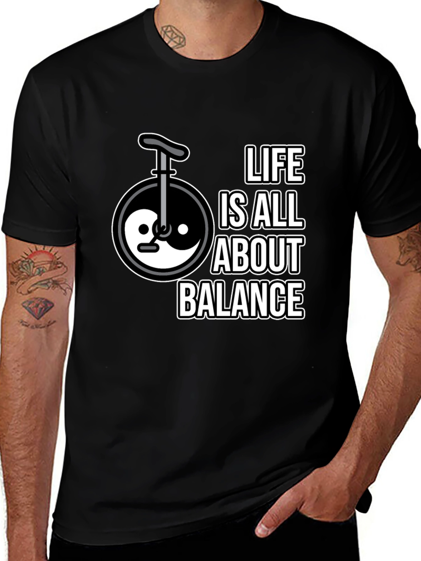 Variant 18 of Life is All About Balance Unisex T-Shirt