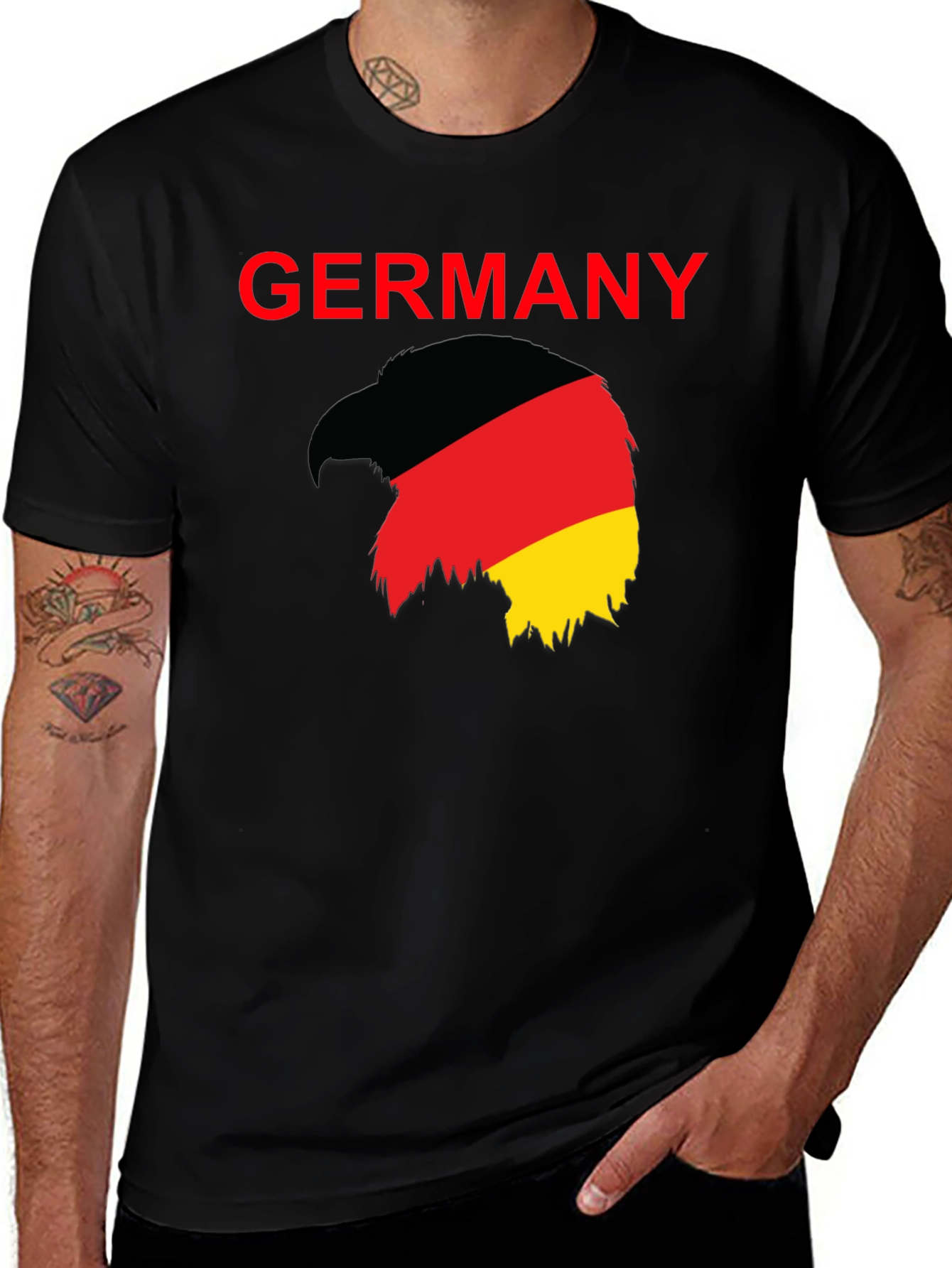 Germany Eagle Crest T-Shirt - National Pride Tee