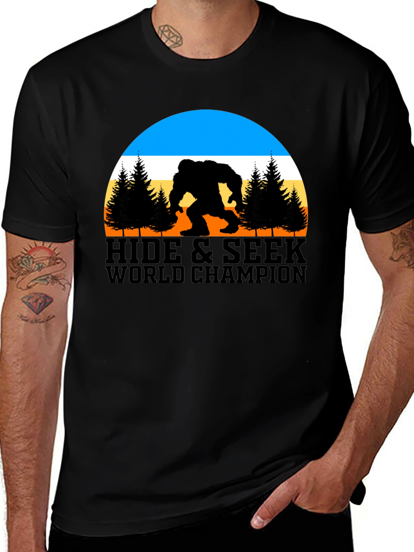 Hide & Seek World Champion Bigfoot T-Shirt