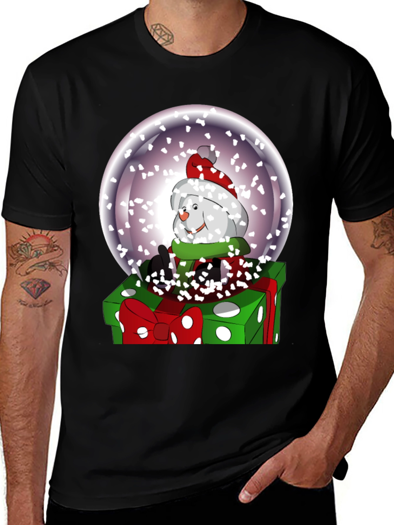 Holiday Snow Globe T-Shirt