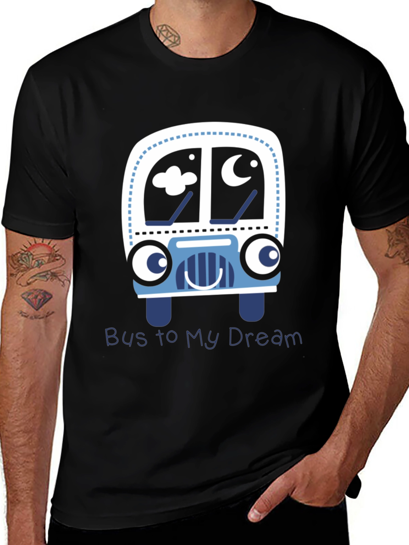 Variant 17 of Bus to My Dream T-Shirt
