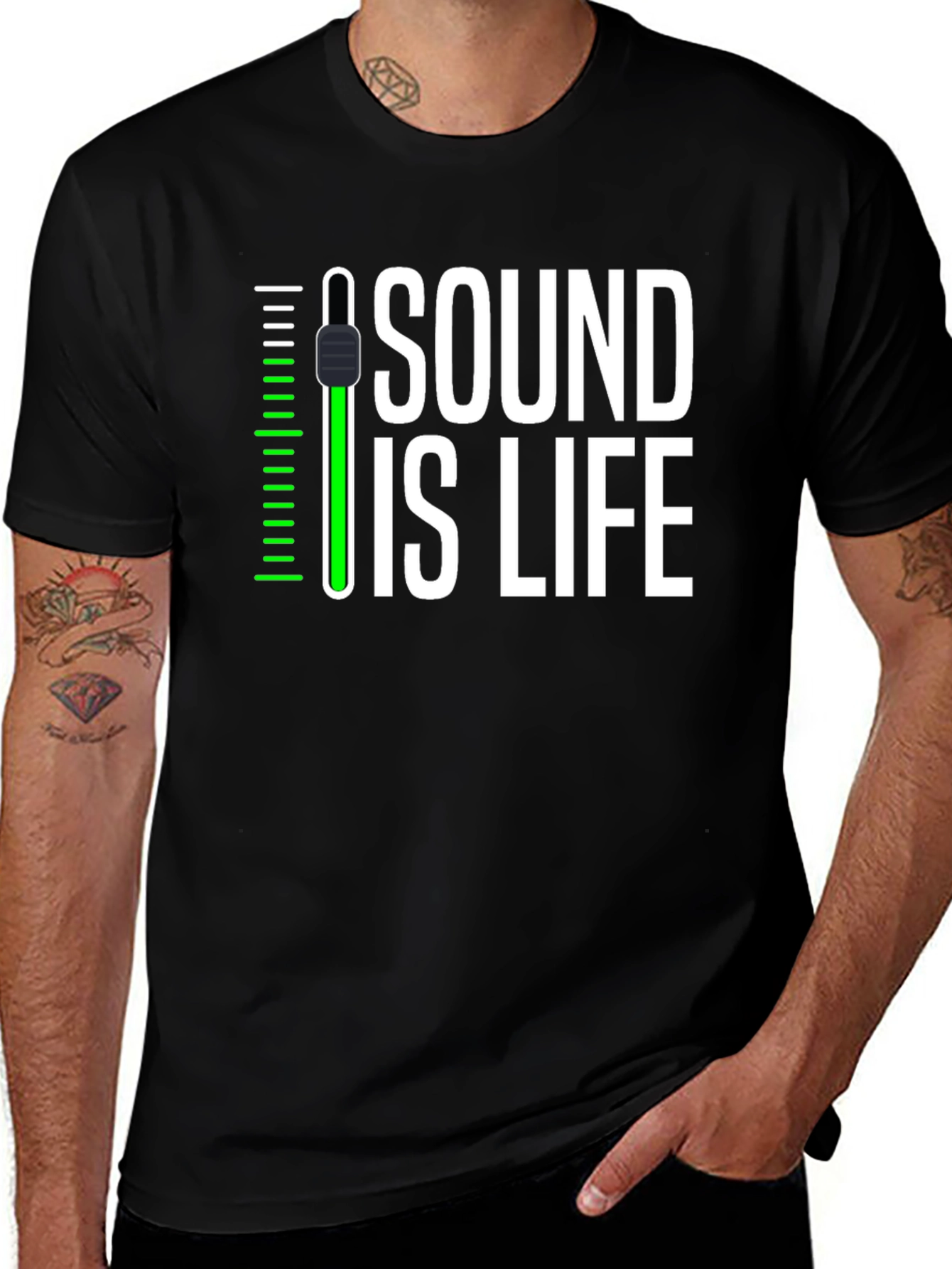 Sound is Life Graphic T-Shirt