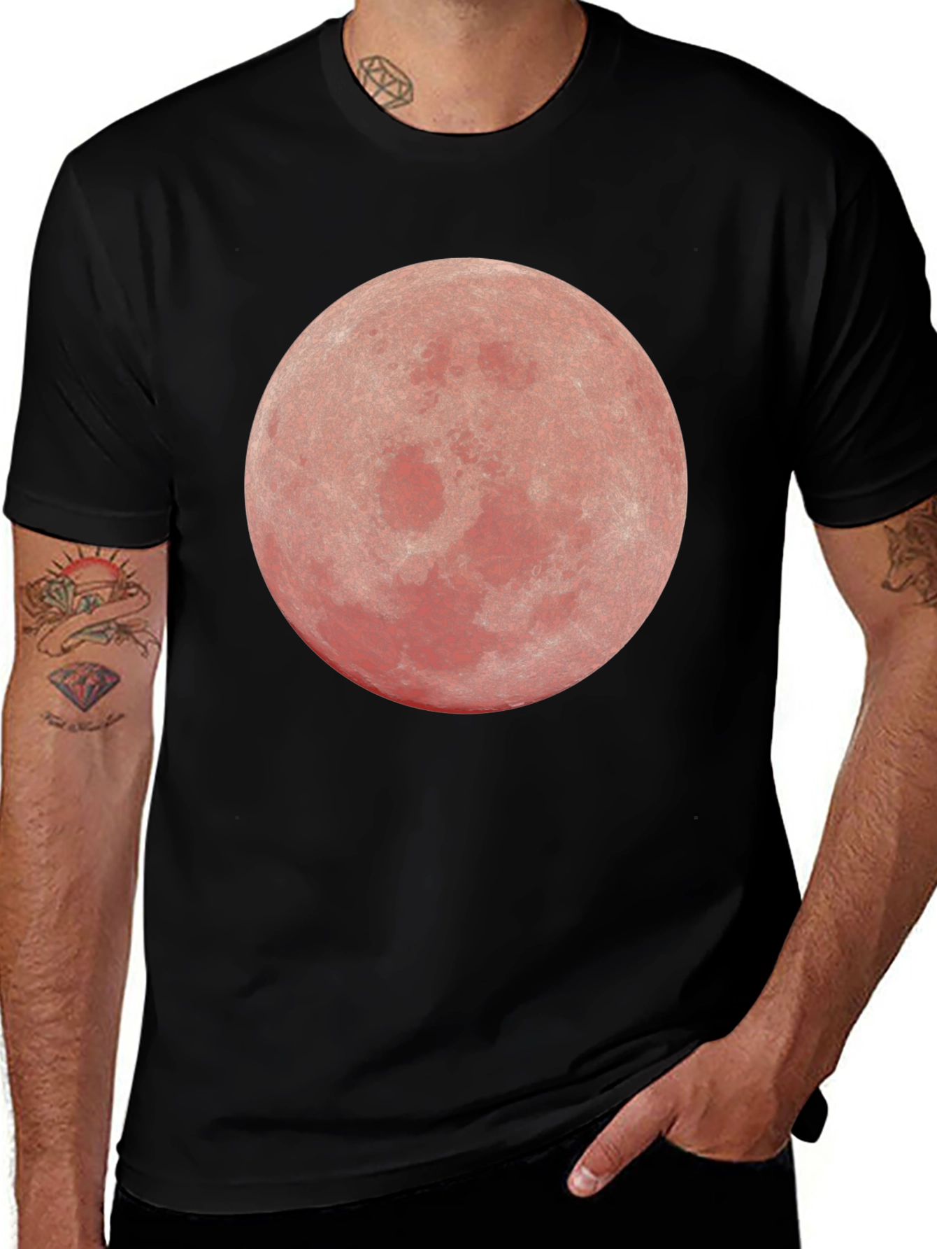 Variant 21 of Lunar Eclipse Graphic T-Shirt