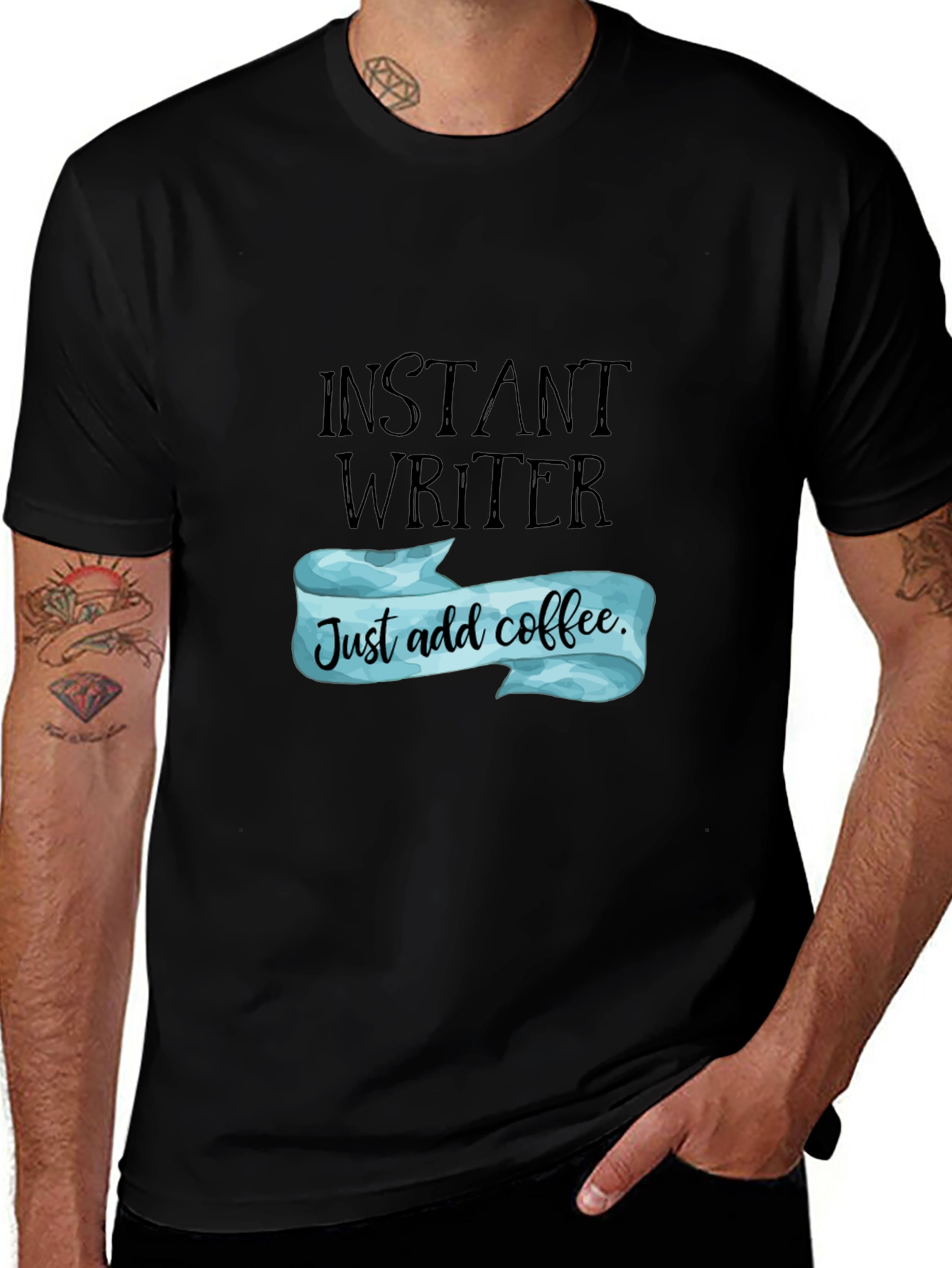 Variant 8 of Instant Writer Coffee T-Shirt