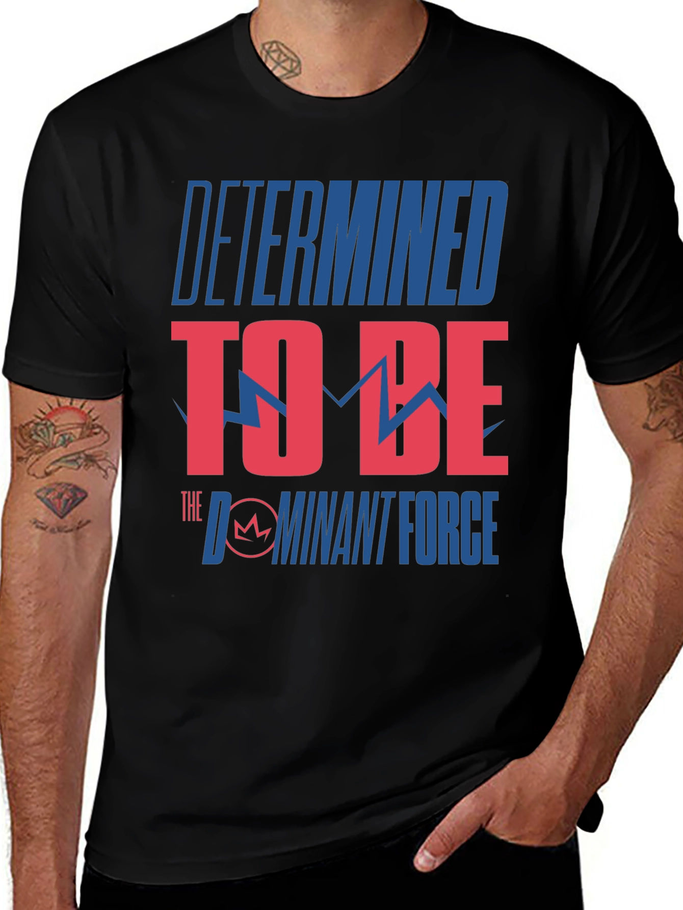 Variant 12 of Determined Dominant Force T-Shirt
