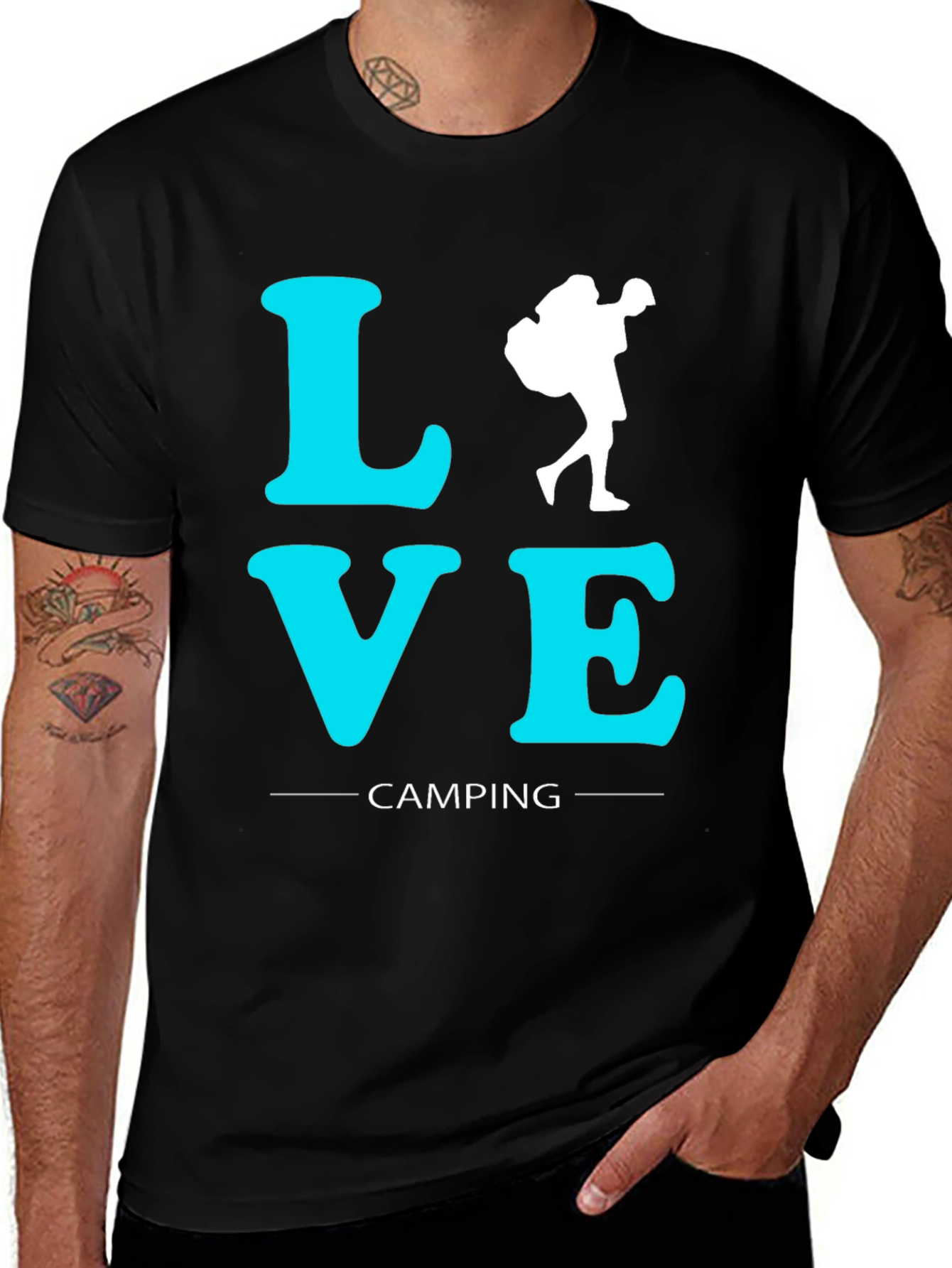Variant 11 of Love Camping Graphic T-Shirt