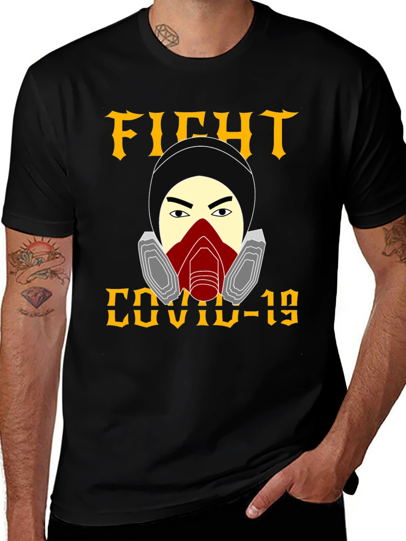 Variant 20 of Fight COVID-19 T-Shirt