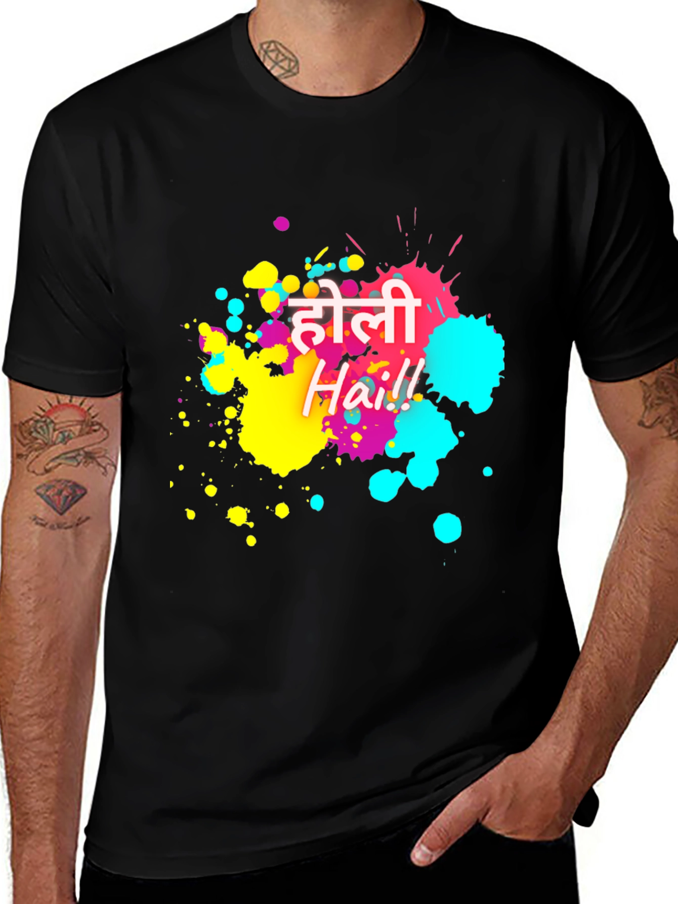 Holi Hai! T-Shirt - Colorful Indian Festival Tee