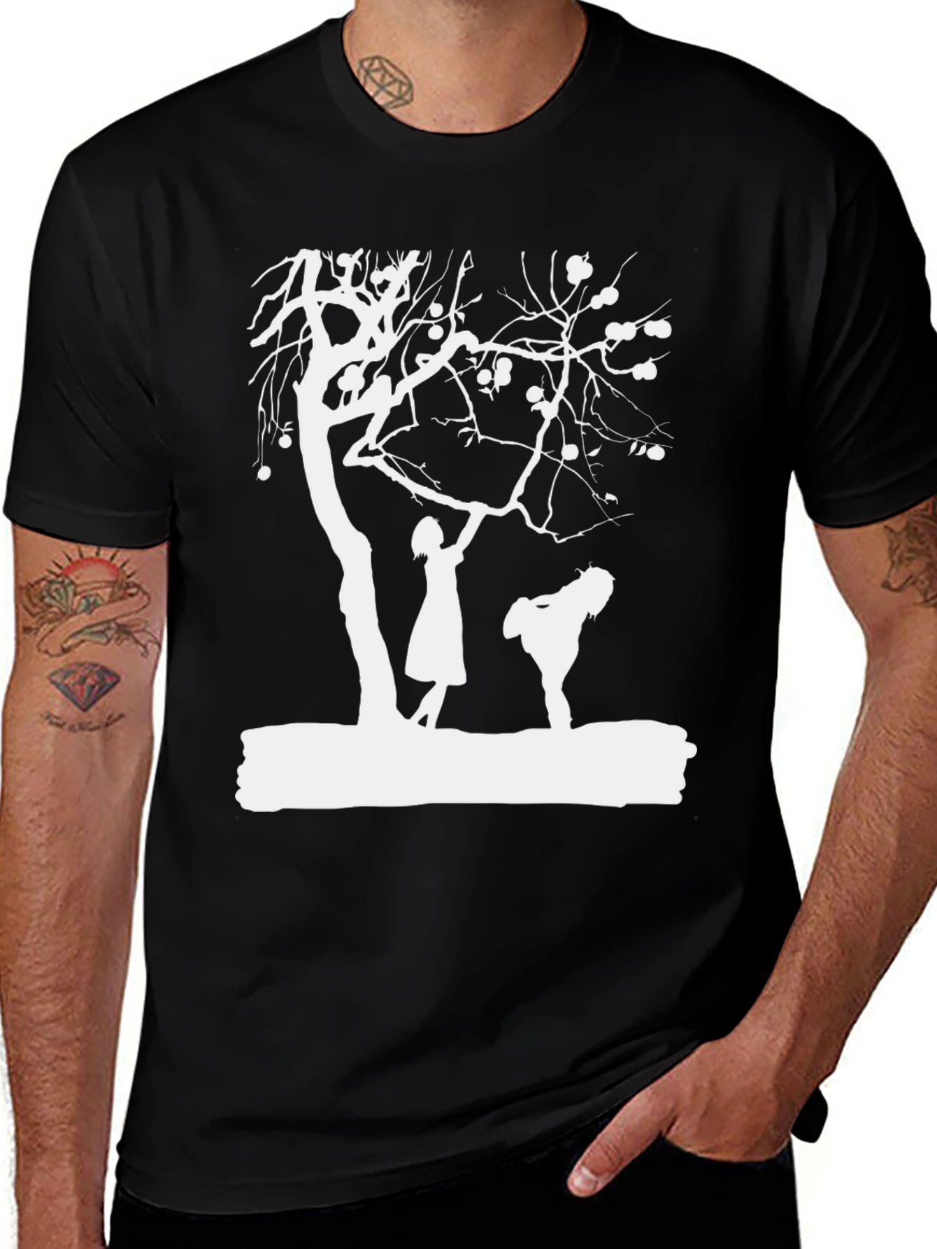 Variant 17 of Unique Tree Graphic T-Shirt