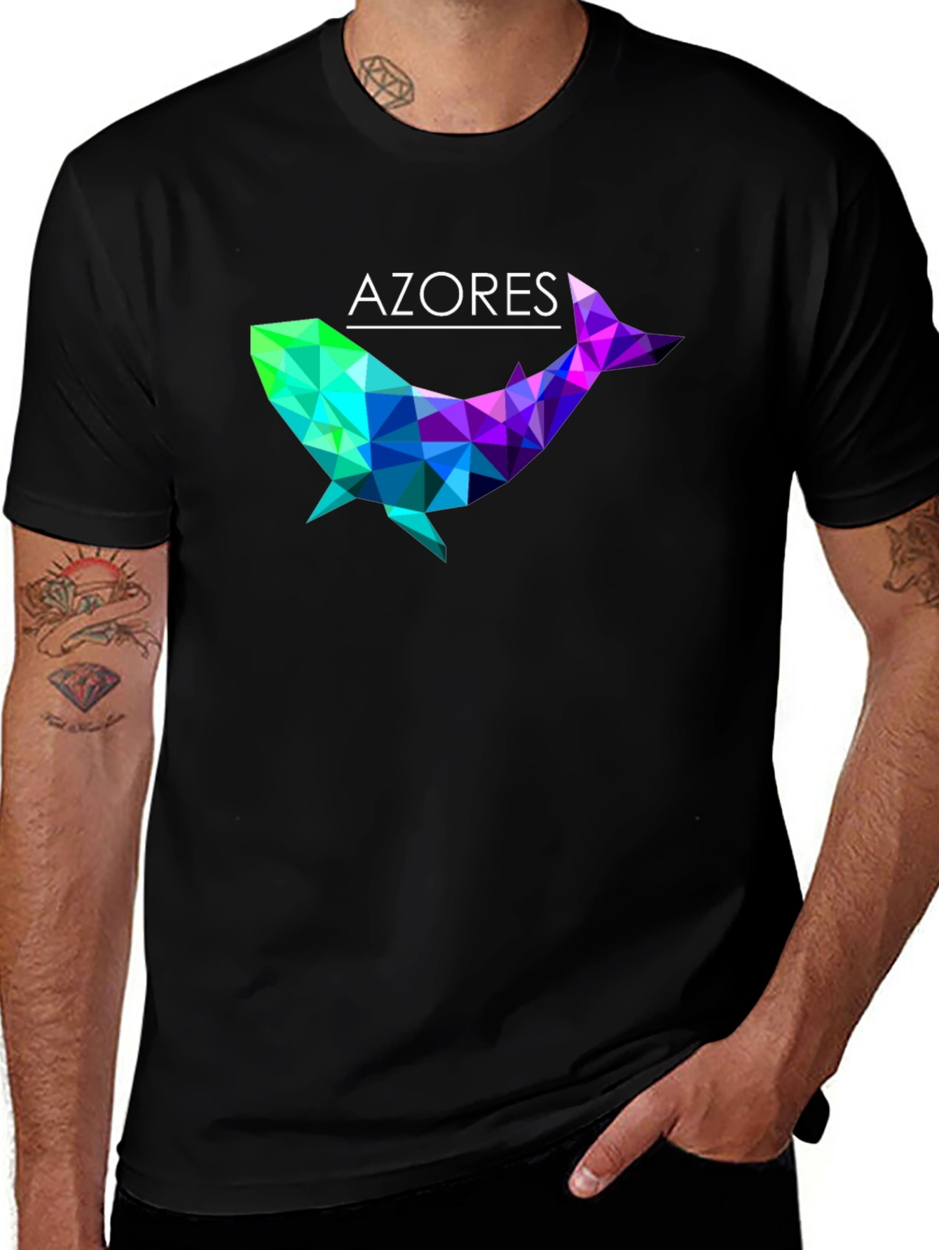 Azores Whale Graphic T-Shirt
