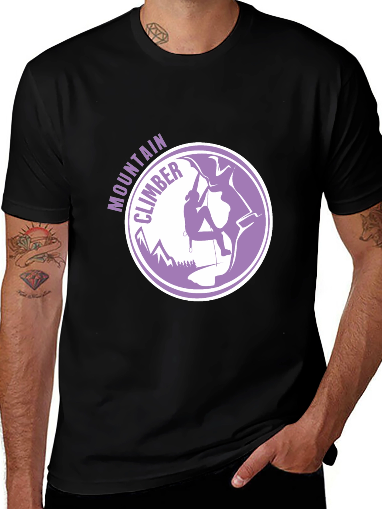 Mountain Climber Graphic Tee - Adventure Ready!