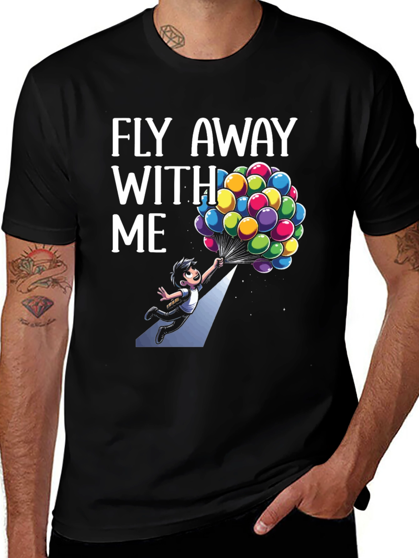 Fly Away With Me Graphic Tee
