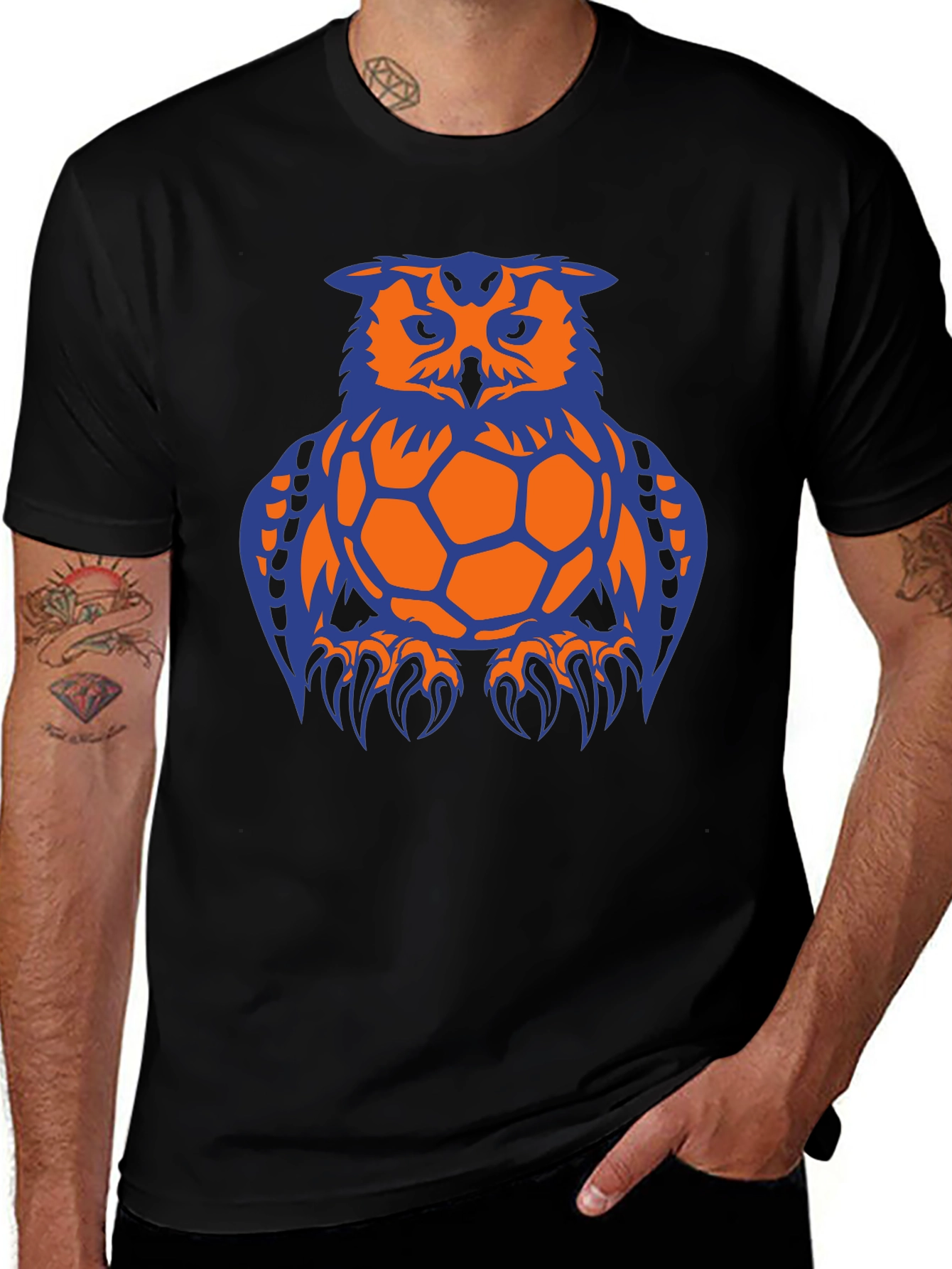 Owl Soccer T-Shirt - Unique Graphic Tee