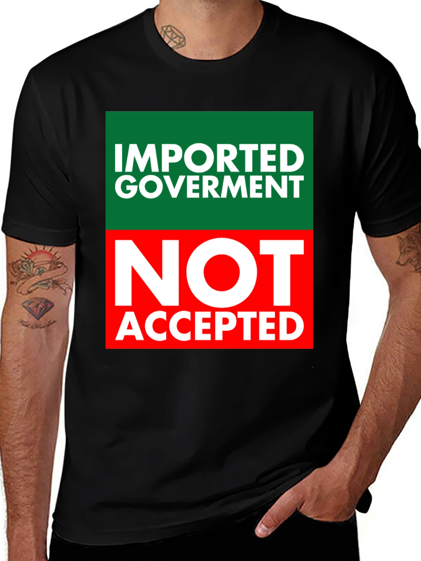 Variant 21 of Imported Government Tee - Not Accepted!