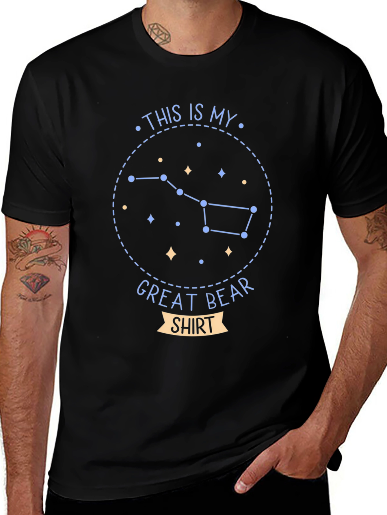 Variant 23 of Great Bear Constellation T-Shirt