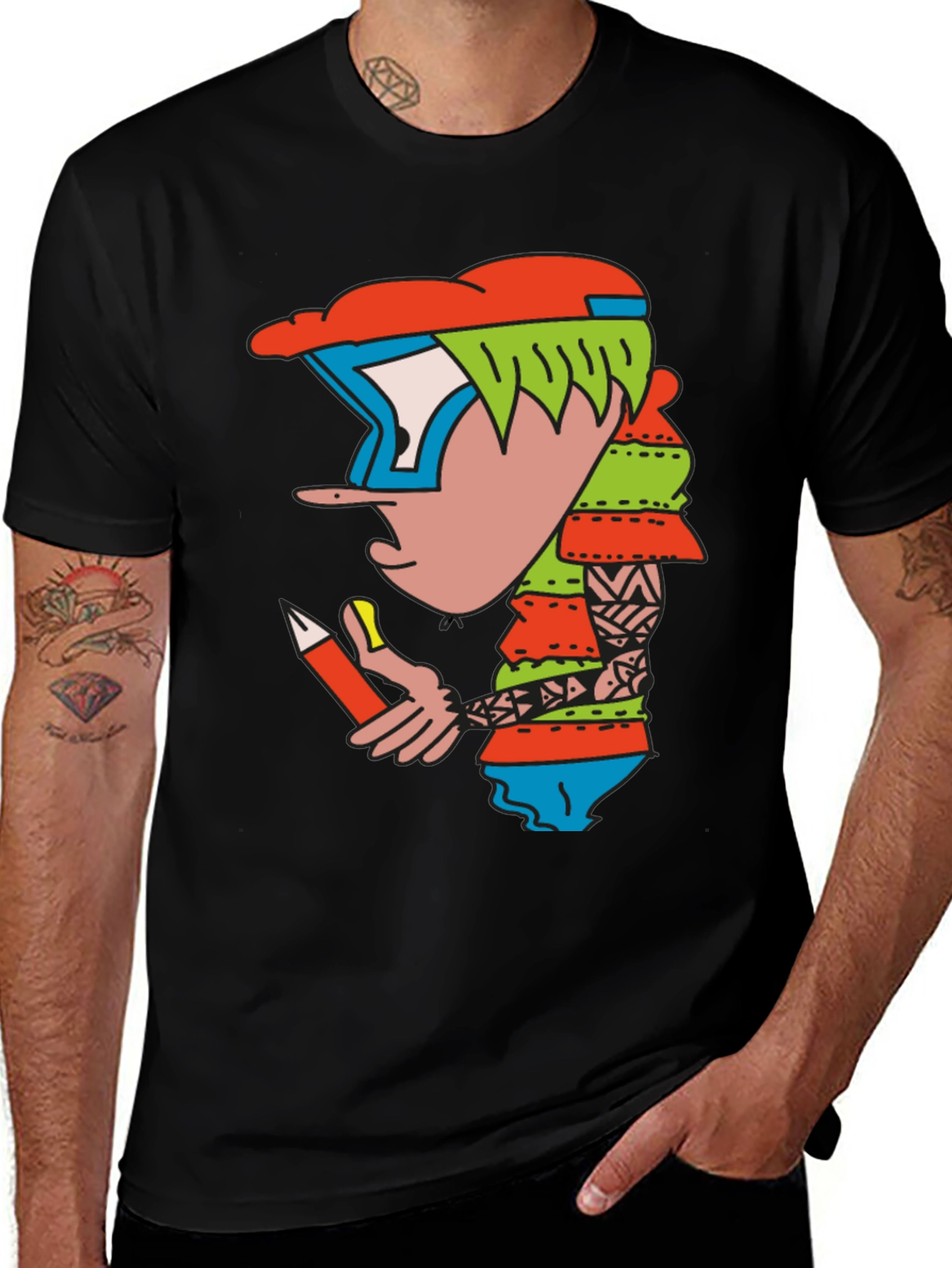 Variant 30 of Cartoon Character Graphic Tee