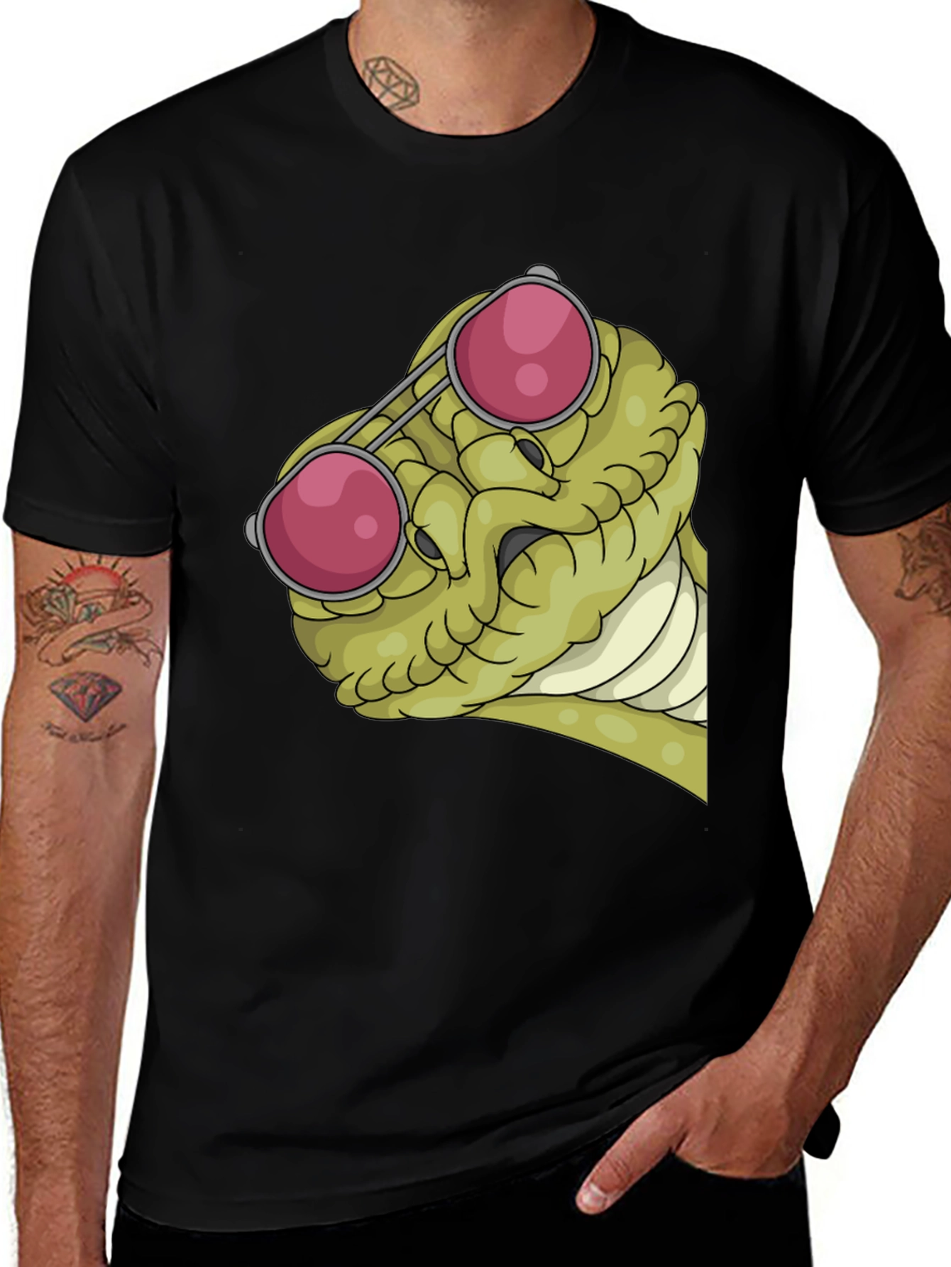 Variant 21 of Cool Snake Sunglasses T-Shirt