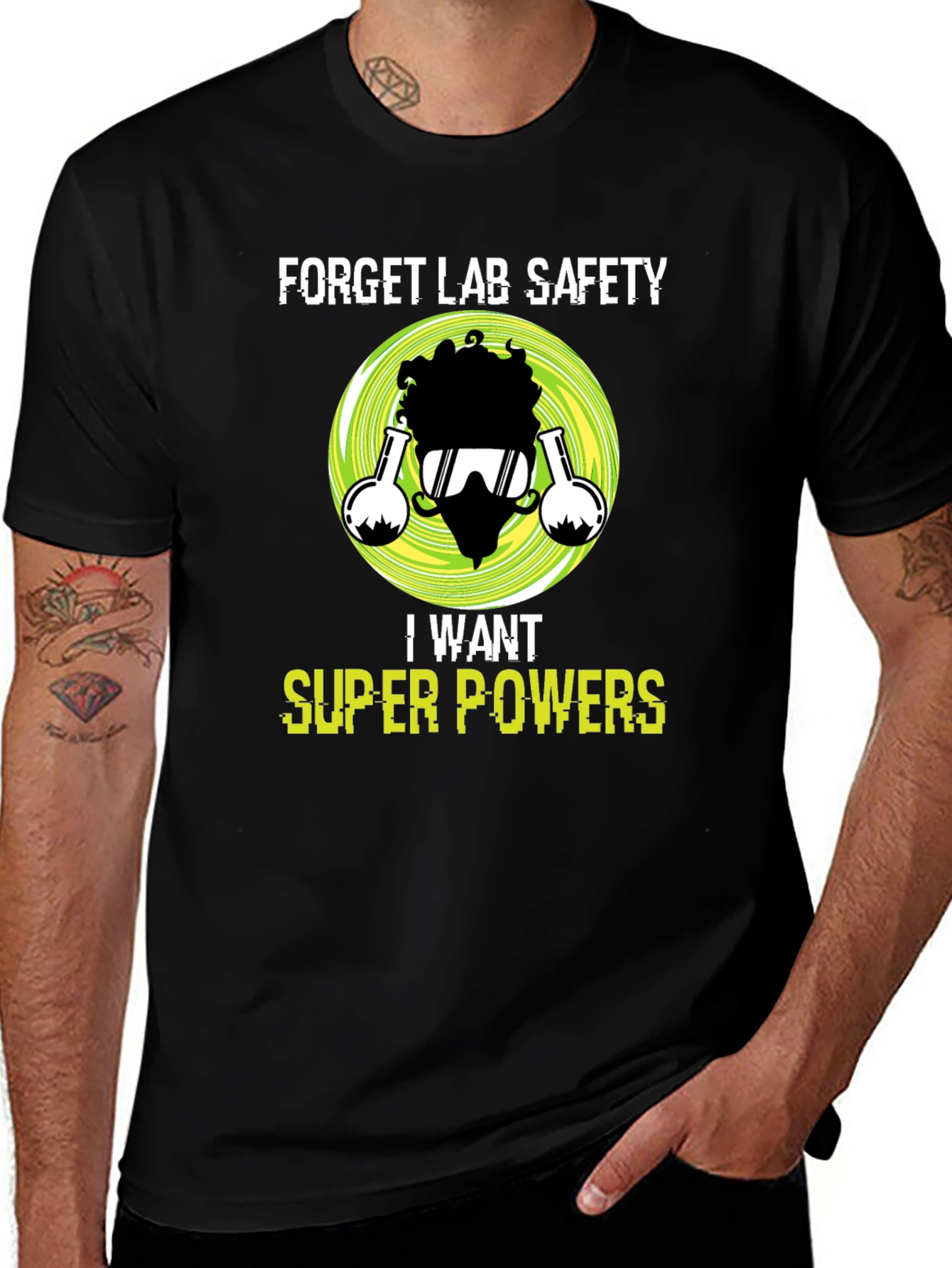 Variant 3 of Forget Lab Safety T-Shirt