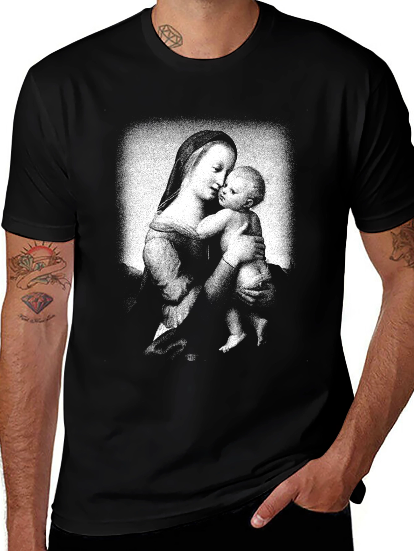 Variant 11 of Madonna and Child T-Shirt