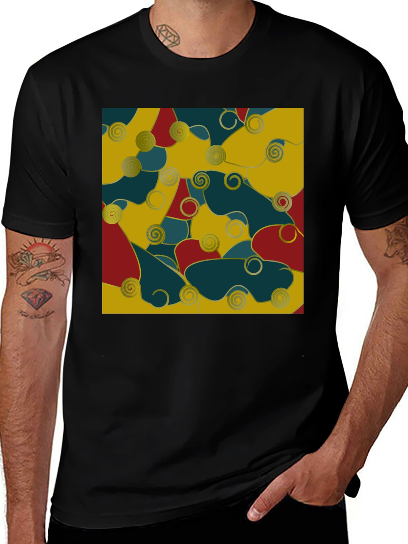 Variant 19 of Abstract Art T-Shirt