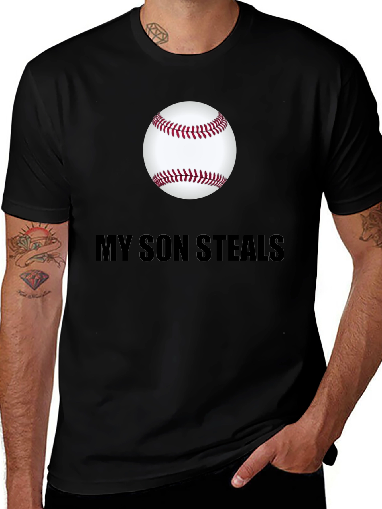 Variant 26 of My Son Steals Baseball T-Shirt