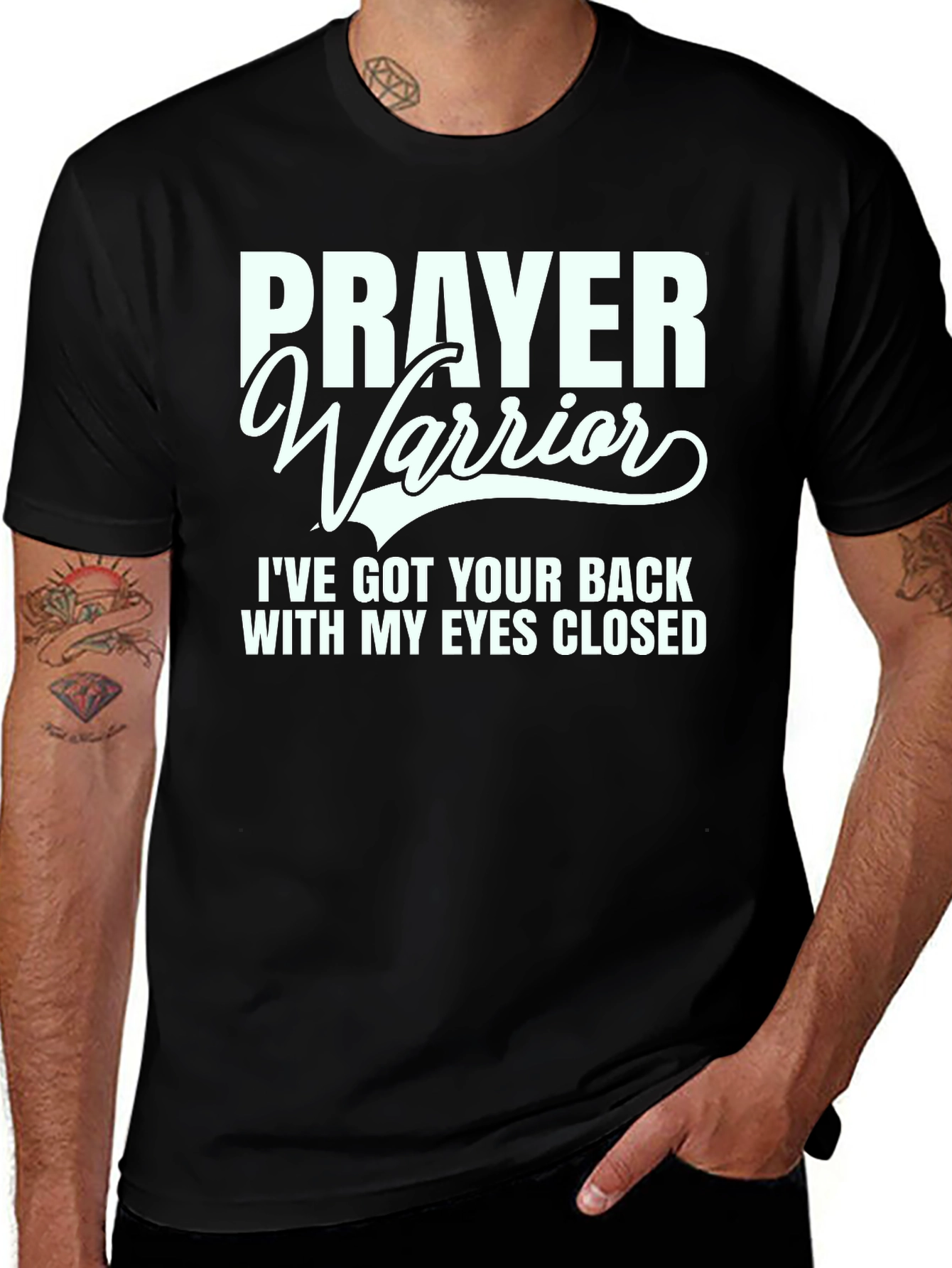 Variant 20 of Prayer Warrior Graphic T-Shirt