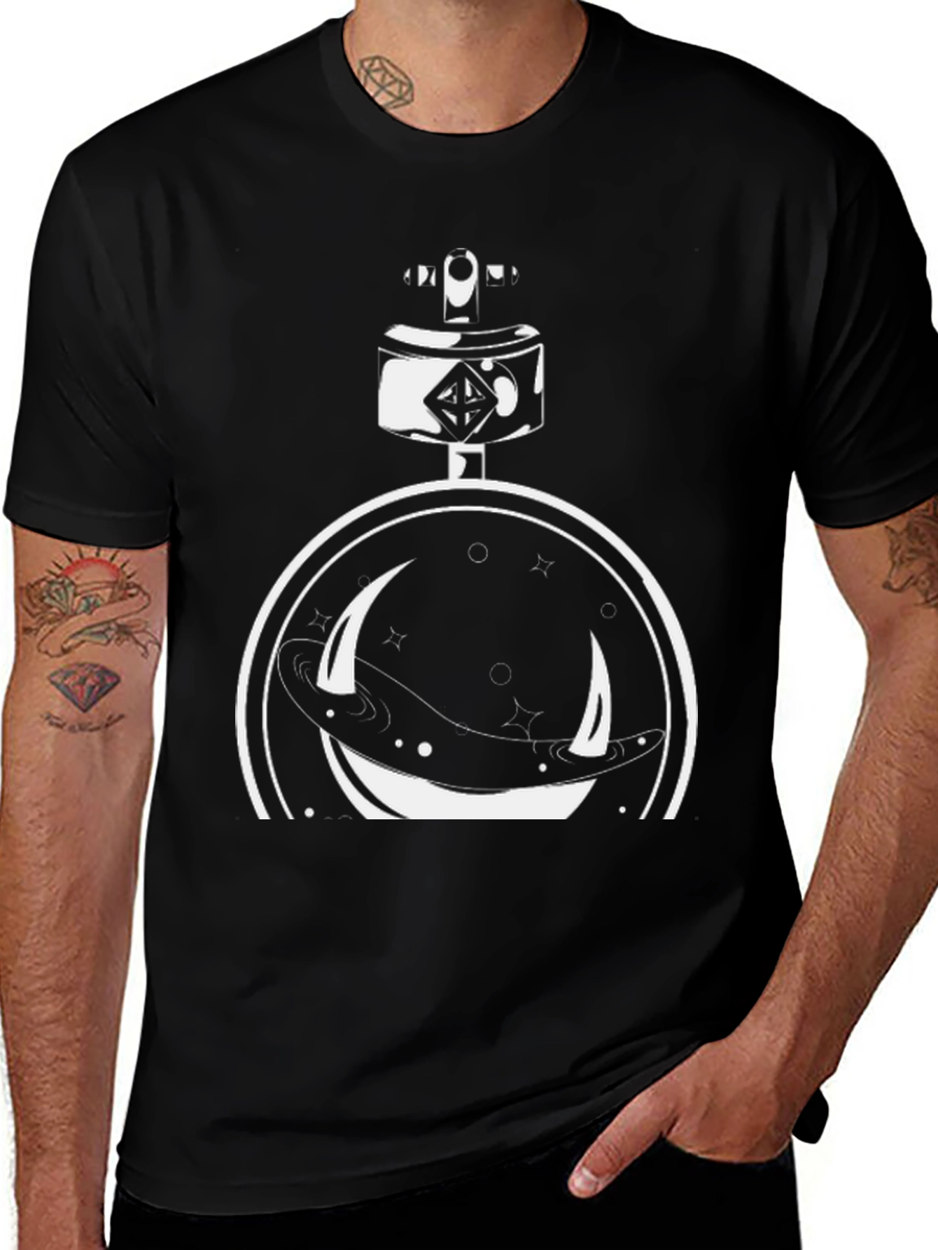 Variant 2 of Mystic Moon T-Shirt - Stylish Graphic Tee