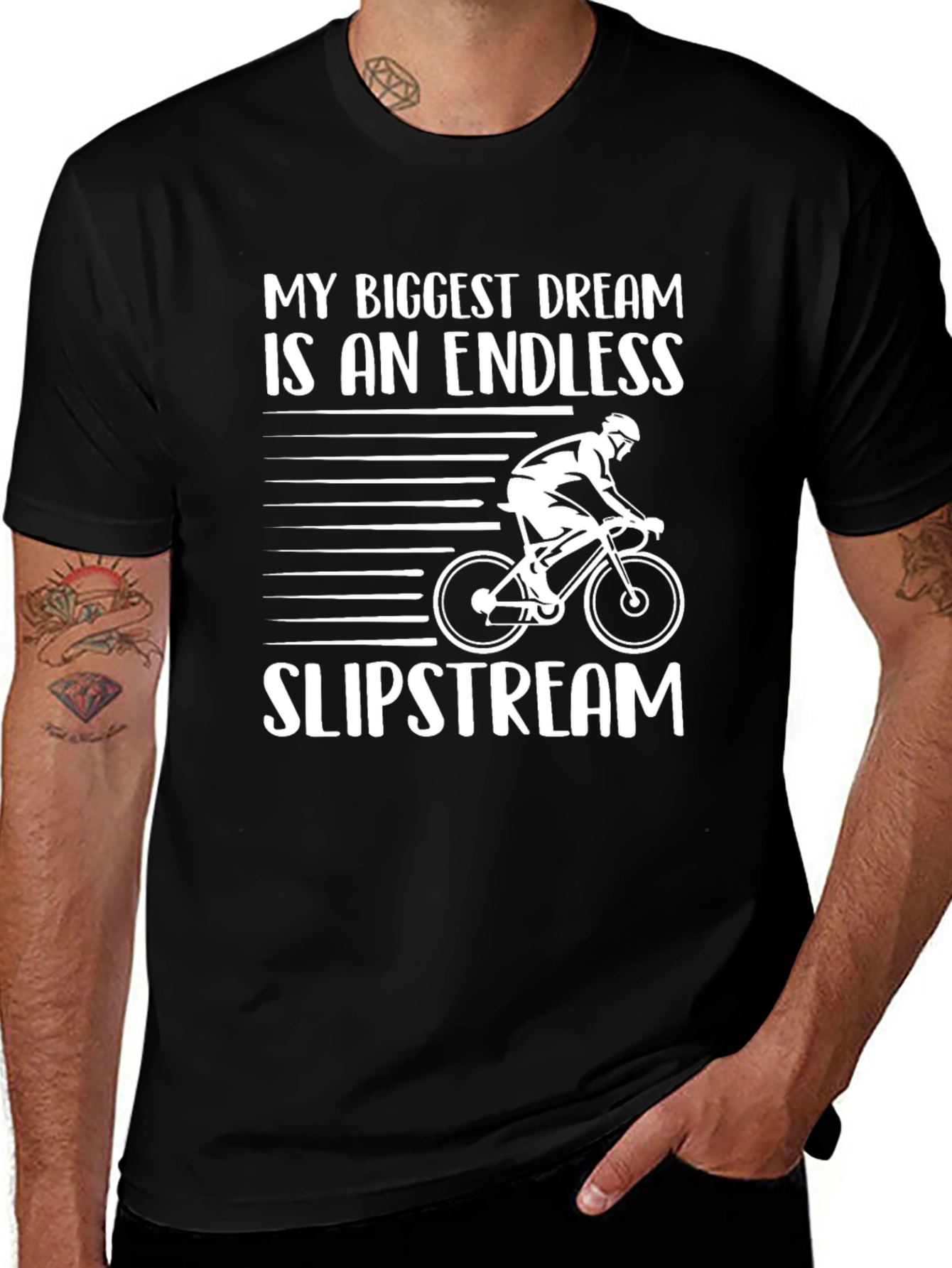 Endless Slipstream Bicycling T-Shirt