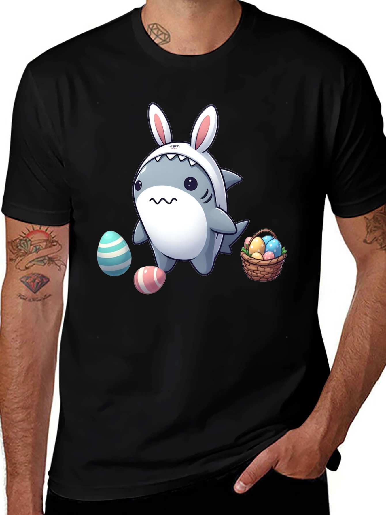 Easter Shark Bunny T-Shirt