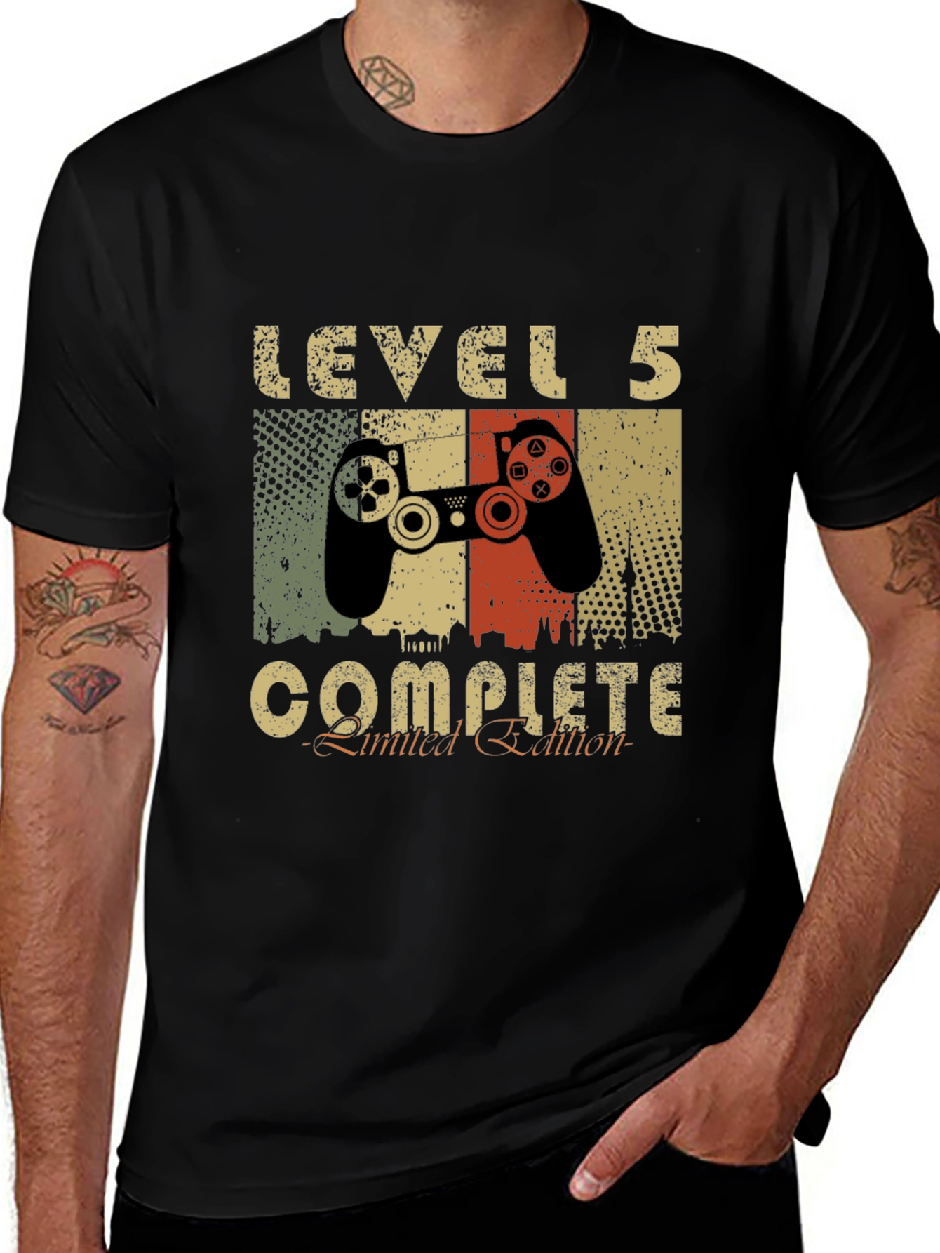 Variant 15 of Level 5 Complete Limited Edition Gaming T-Shirt