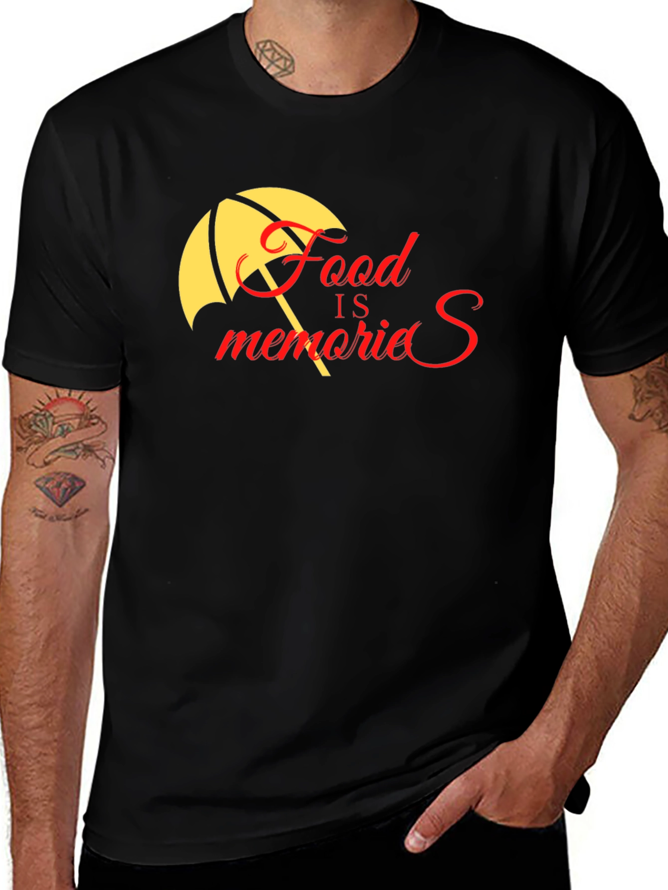 Food Is Memories T-Shirt | Soft Cotton Tee
