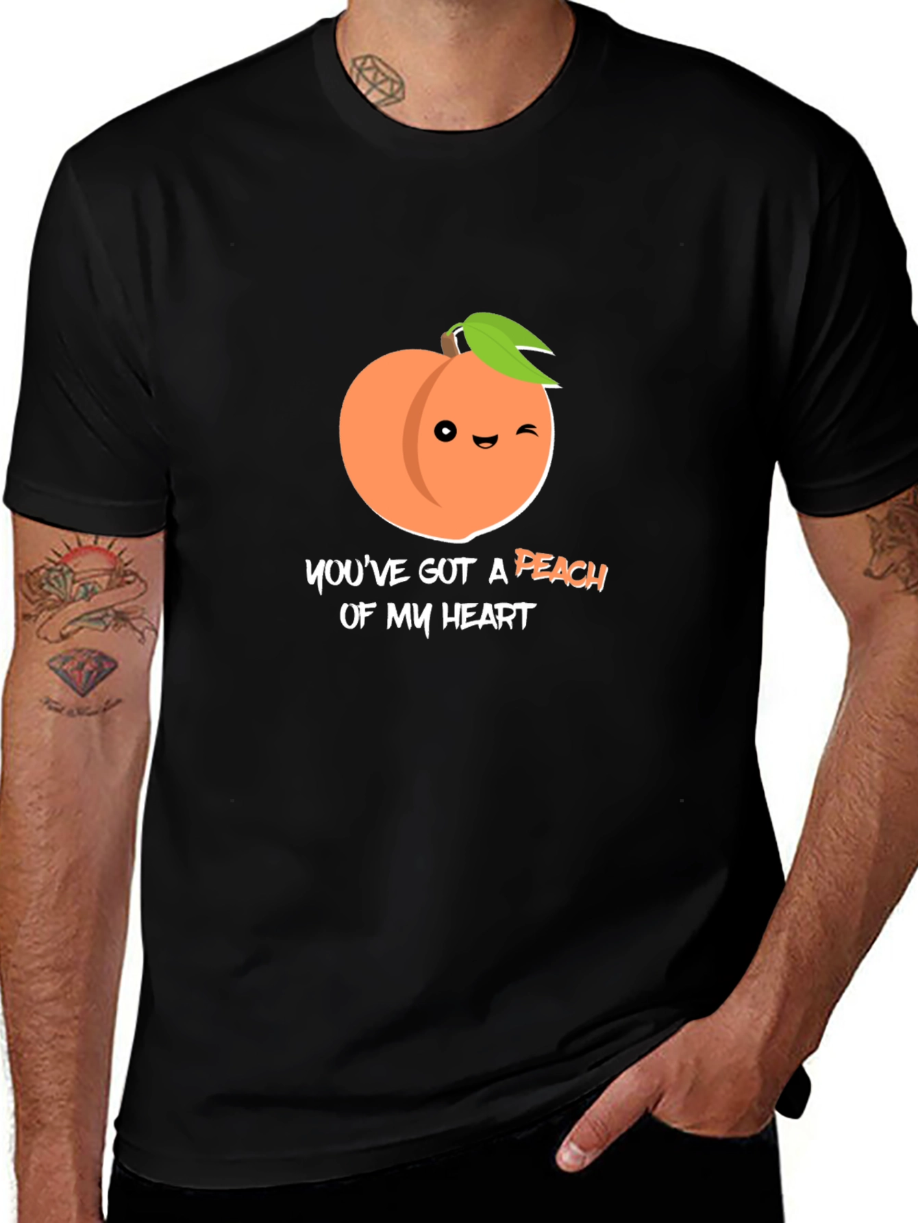 Variant 27 of You've Got a Peach of My Heart T-Shirt