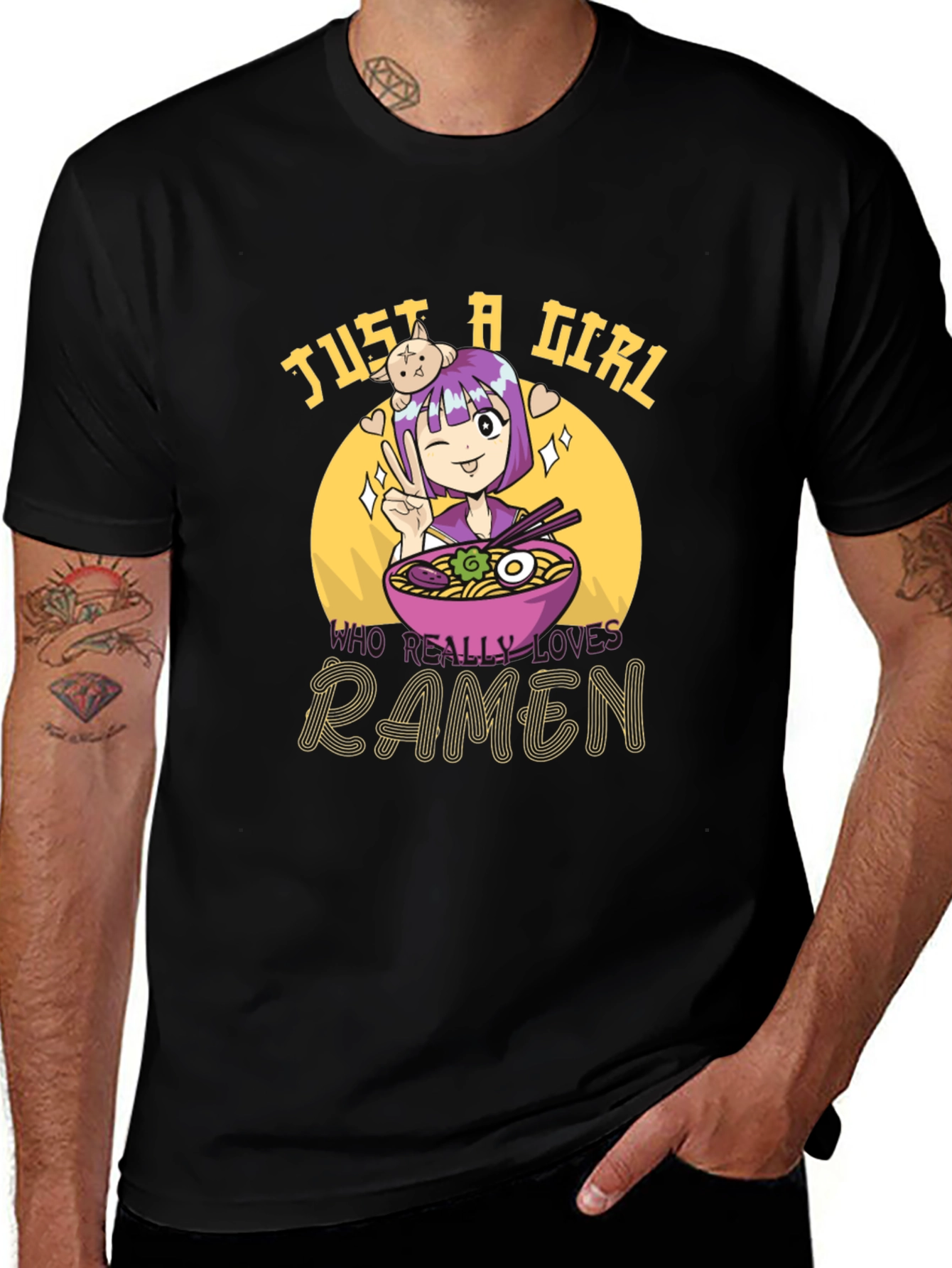 Just A Girl Who Loves Ramen T-Shirt