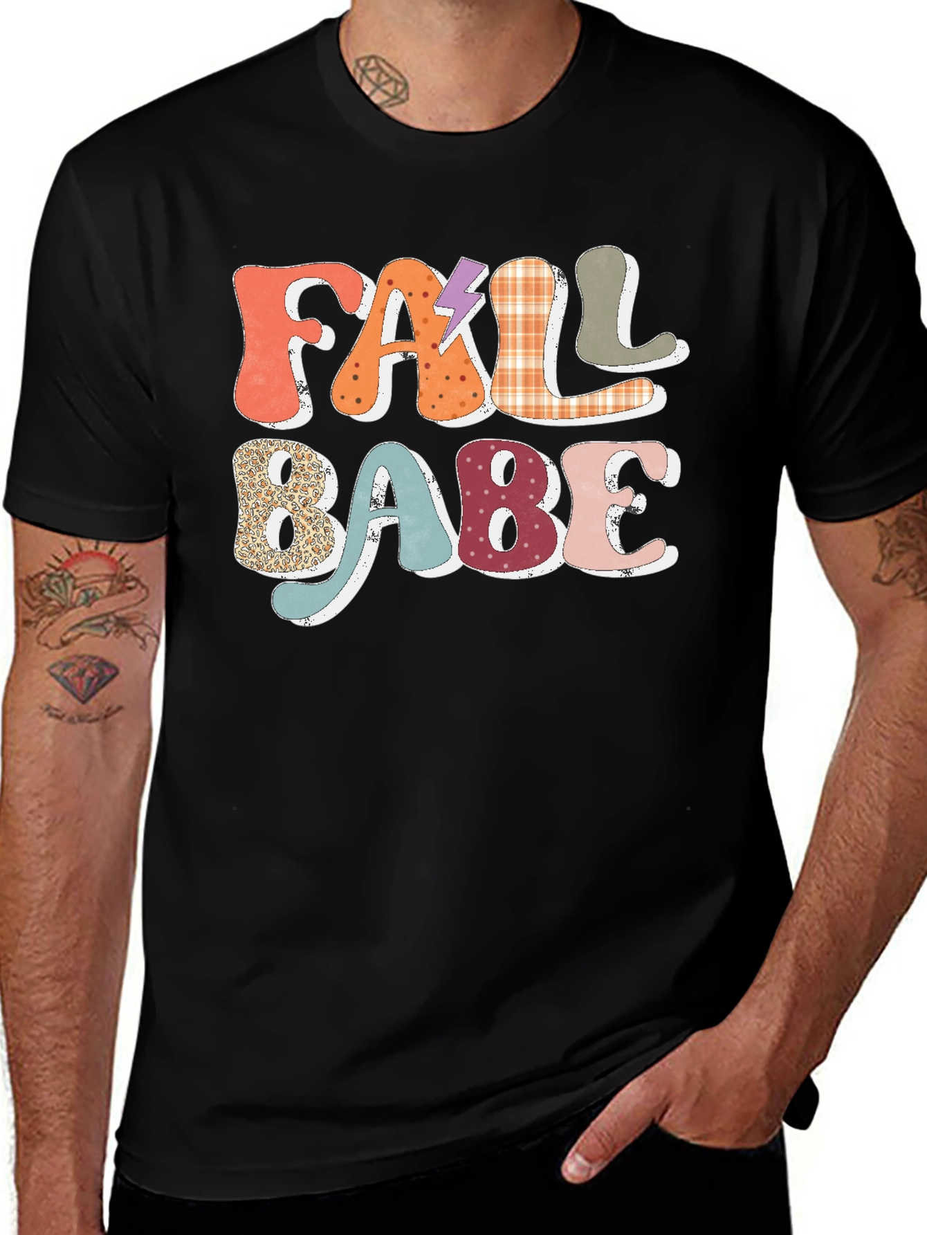 Variant 6 of Fall Babe Graphic Tee - Trendy Autumn Apparel