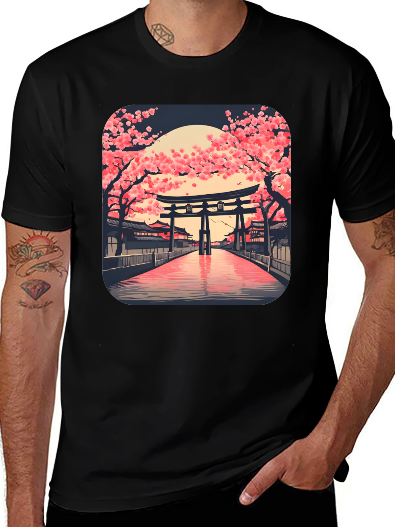 Variant 16 of Cherry Blossom Japan T-Shirt