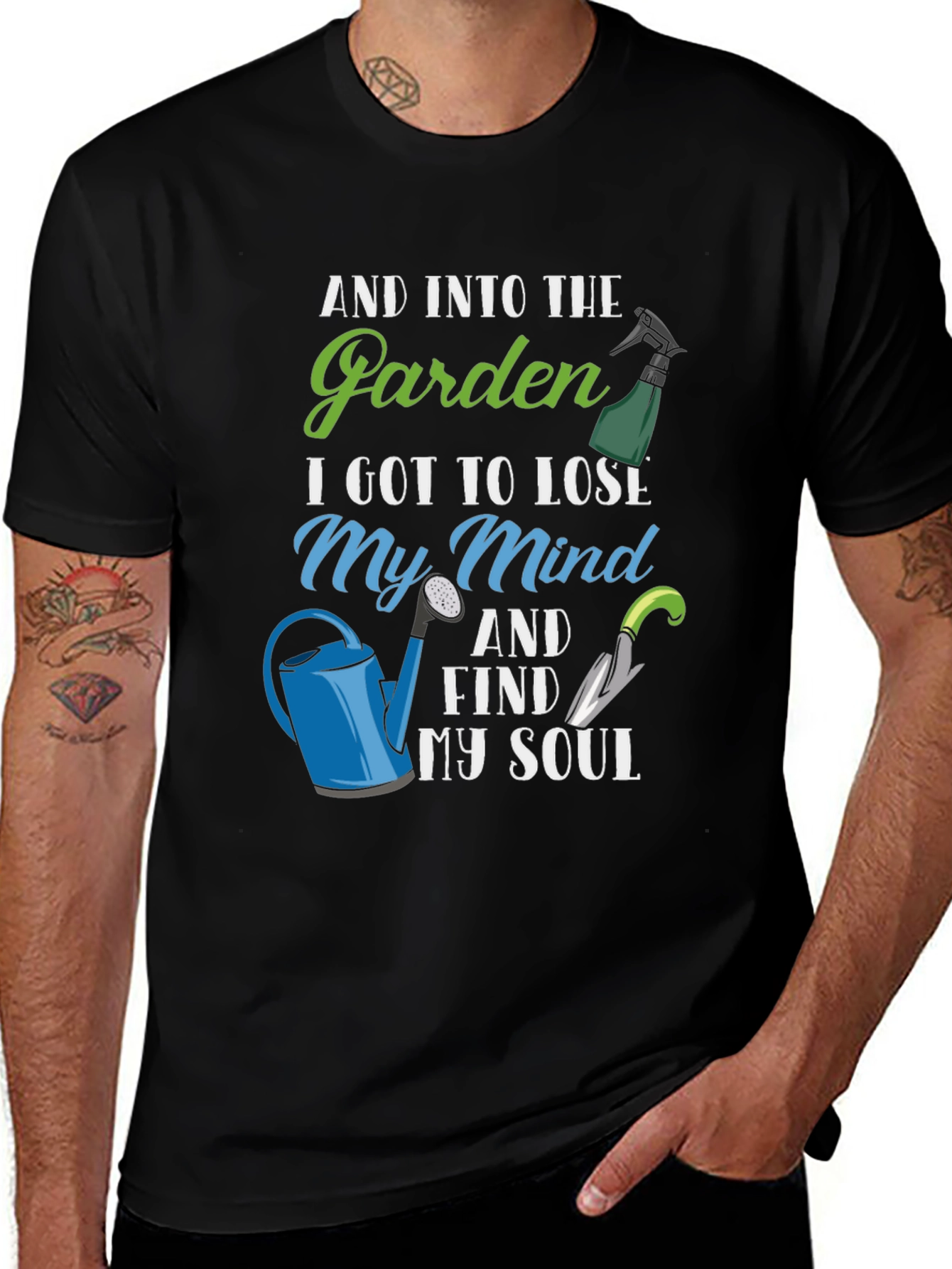 Variant 11 of Gardening Lover Graphic Tee - Find My Soul