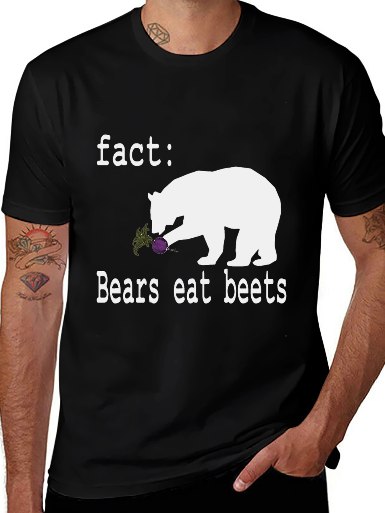 Variant 2 of Bears Eat Beets Graphic Tee - Novelty T-Shirt
