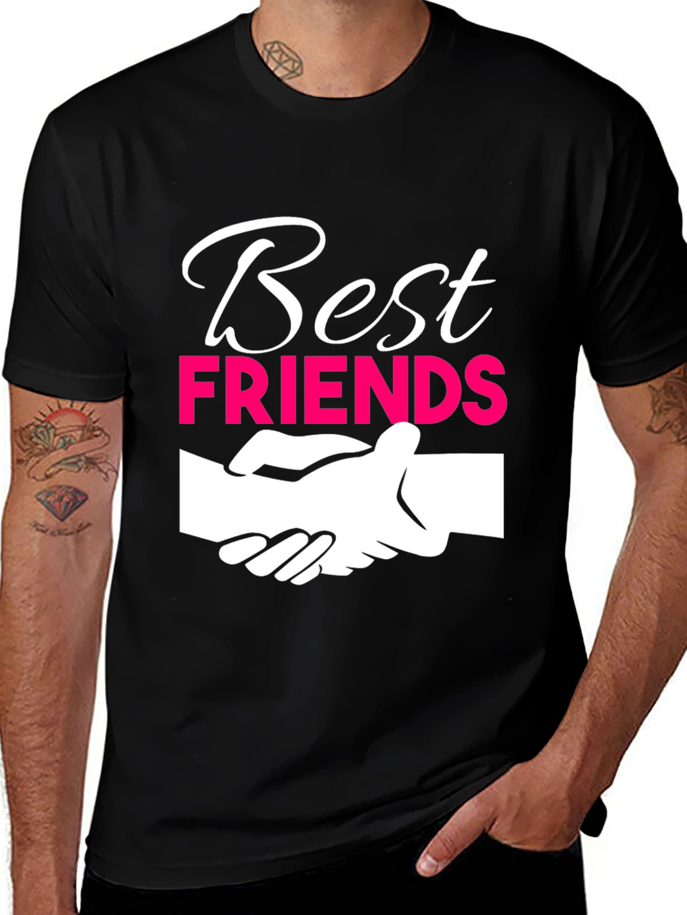 Best Friends Graphic T-Shirt - Matching Tee