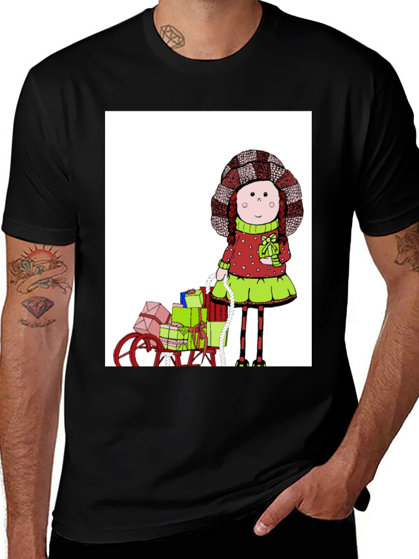 Variant 29 of Whimsical Rag Doll T-Shirt
