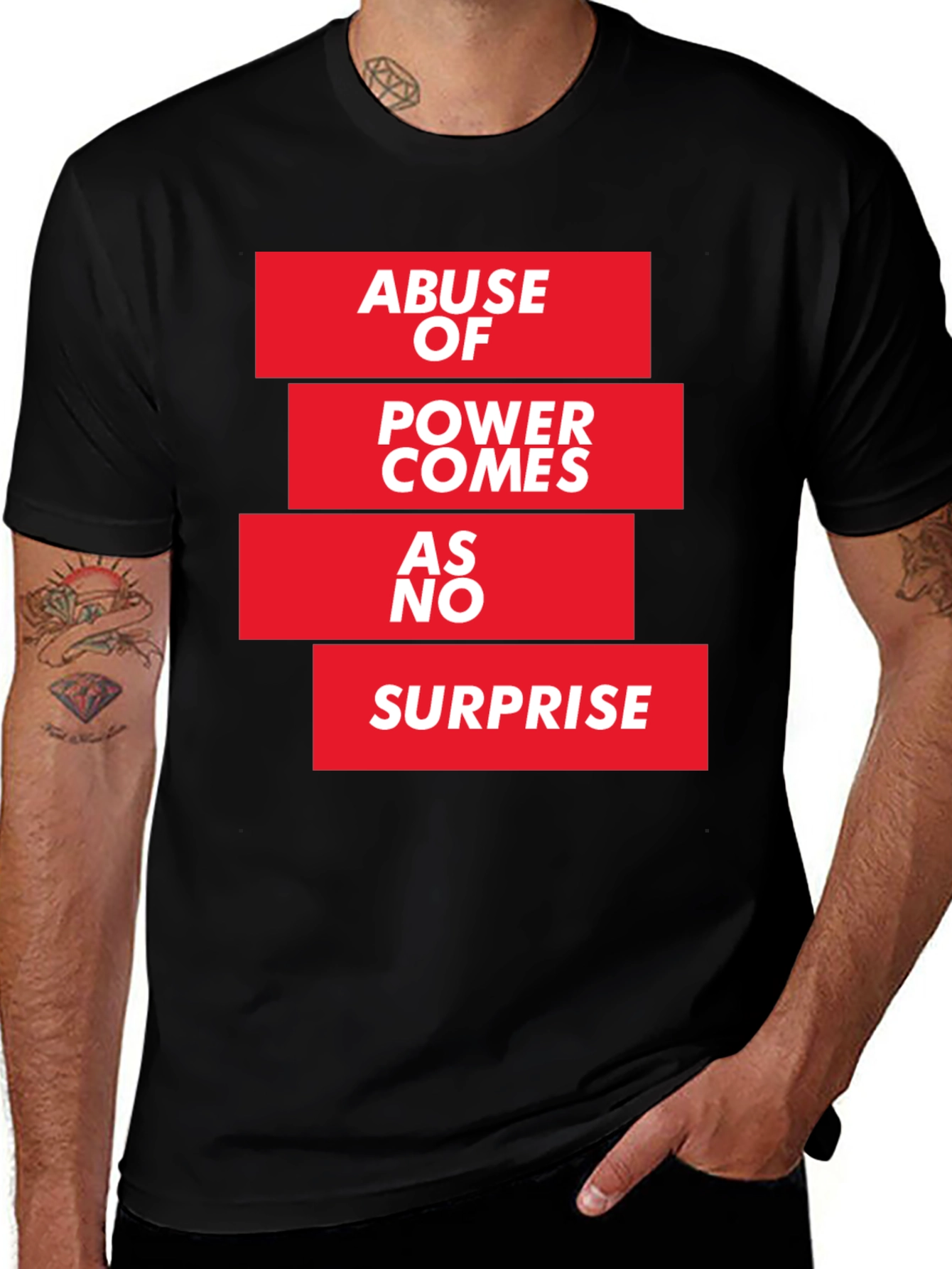 Variant 17 of Abuse of Power T-Shirt