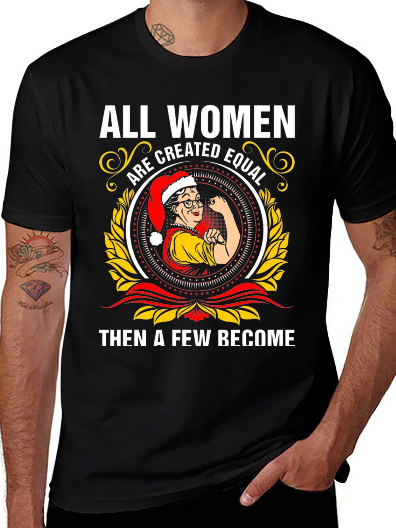 Variant 6 of All Women Are Created Equal Graphic Tee