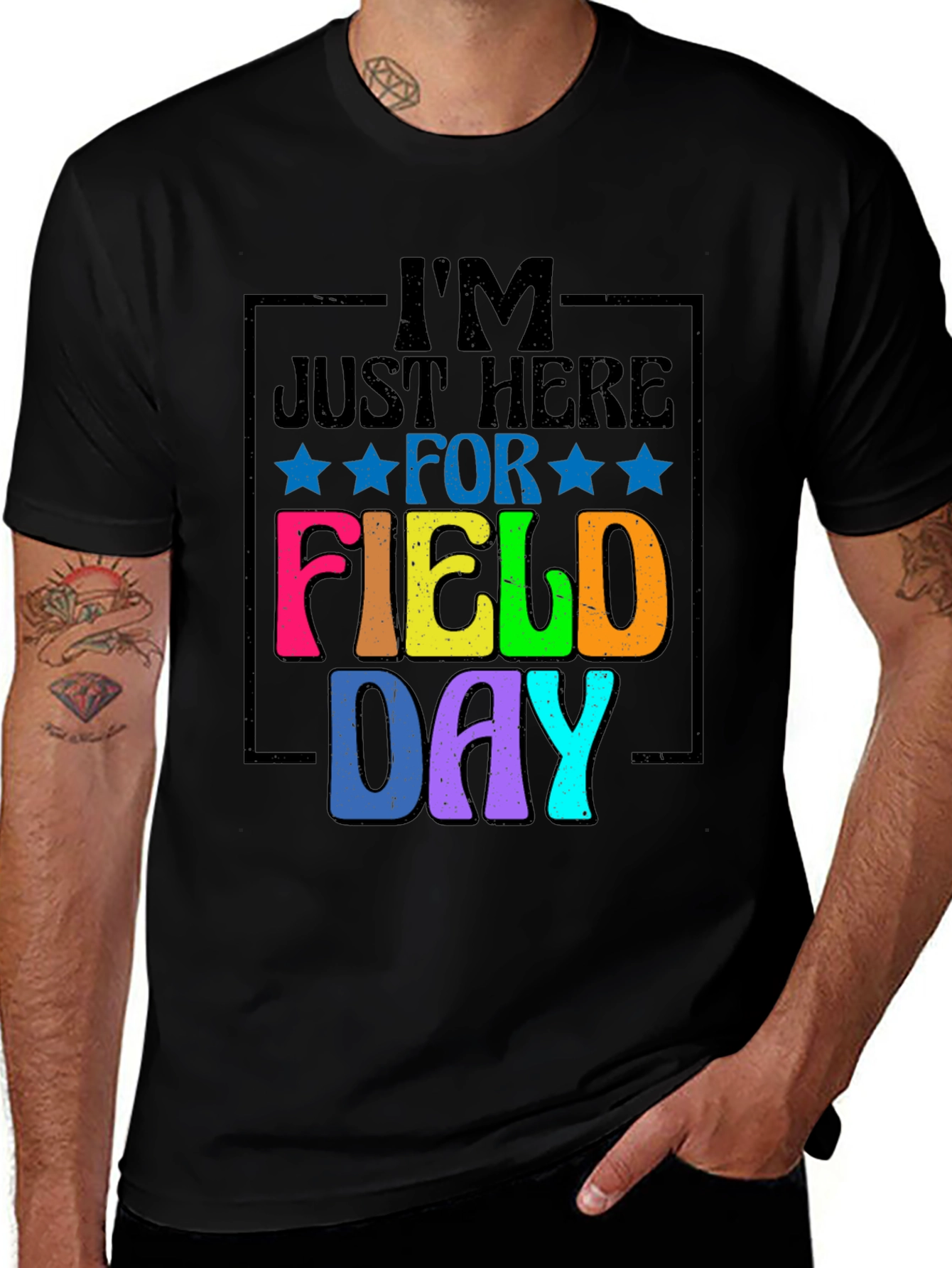 Variant 23 of Field Day T-Shirt - Fun Colorful Design