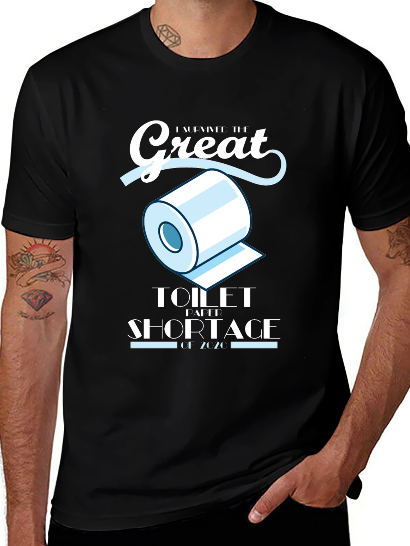 Variant 17 of Toilet Paper Shortage 2020 T-Shirt - The Great